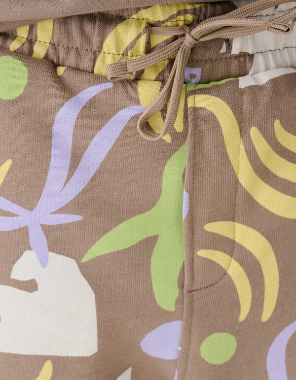 Stranddruck-Shorts Taupe SHOEBY BOYS