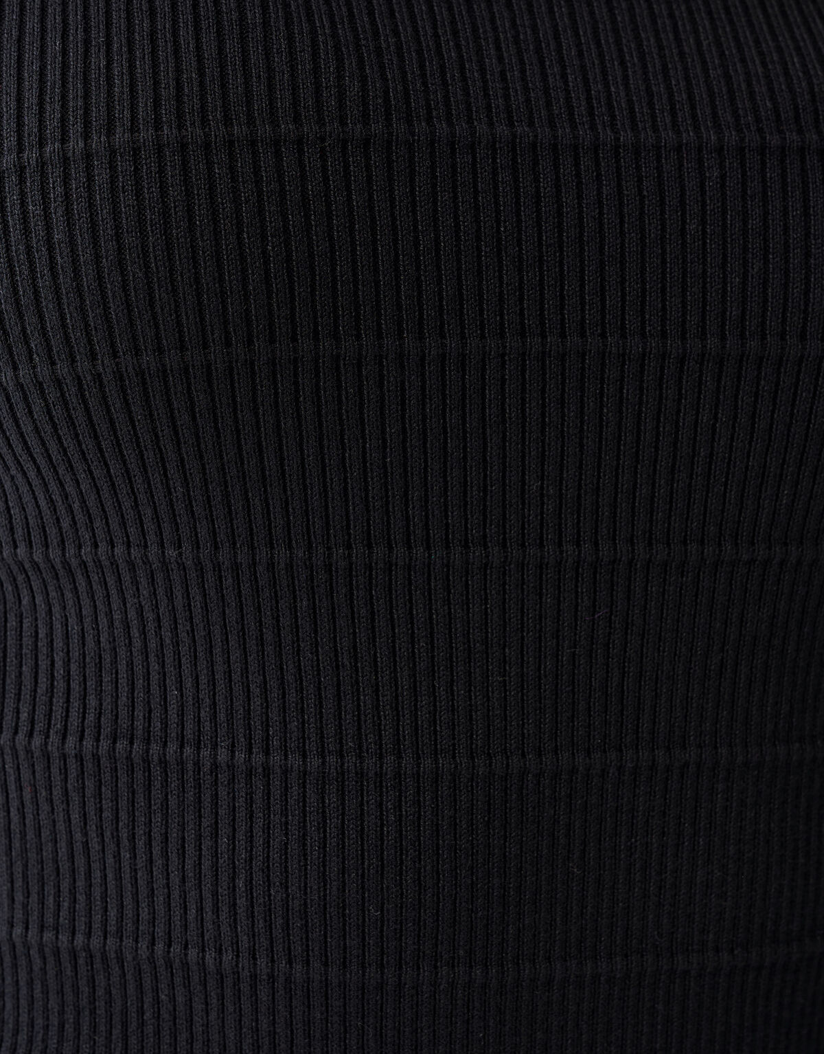 Knopf-Rollkragenpullover Schwarz SHOEBY WOMEN