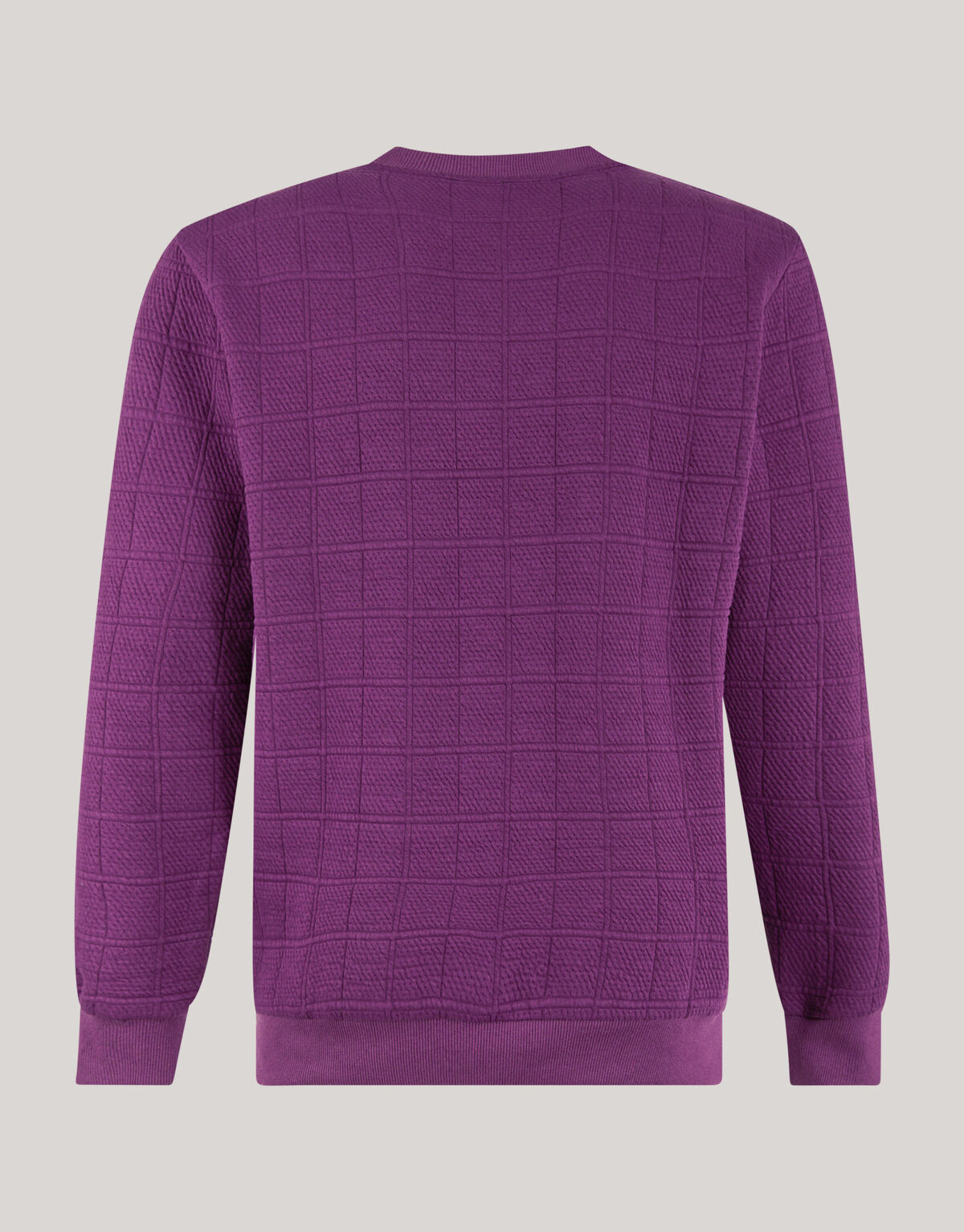 Struktur Pullover Dunkelrot SHOEBY MEN