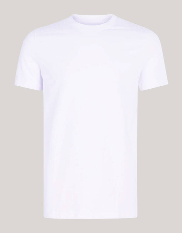 Basic-T-Shirt Weiß SHOEBY MEN