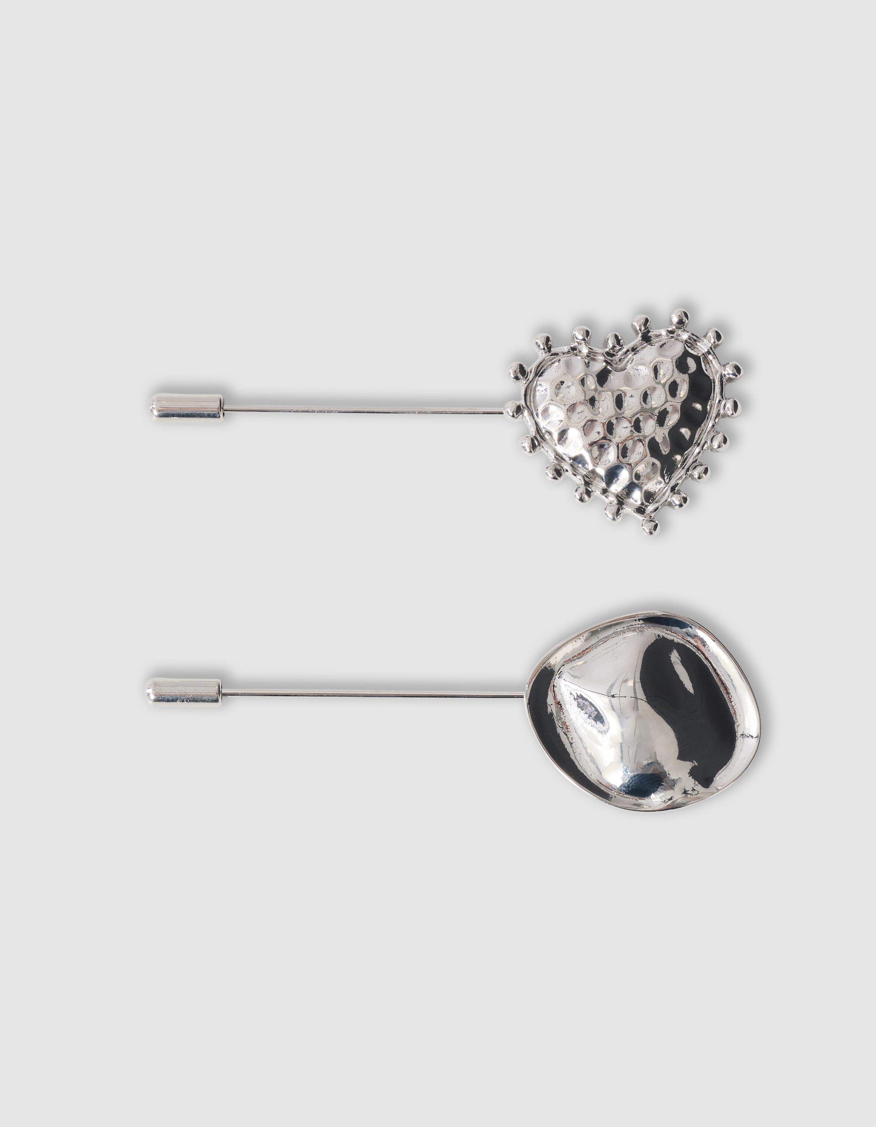 Pin Brosche Set Silber SHOEBY ACCESSOIRES