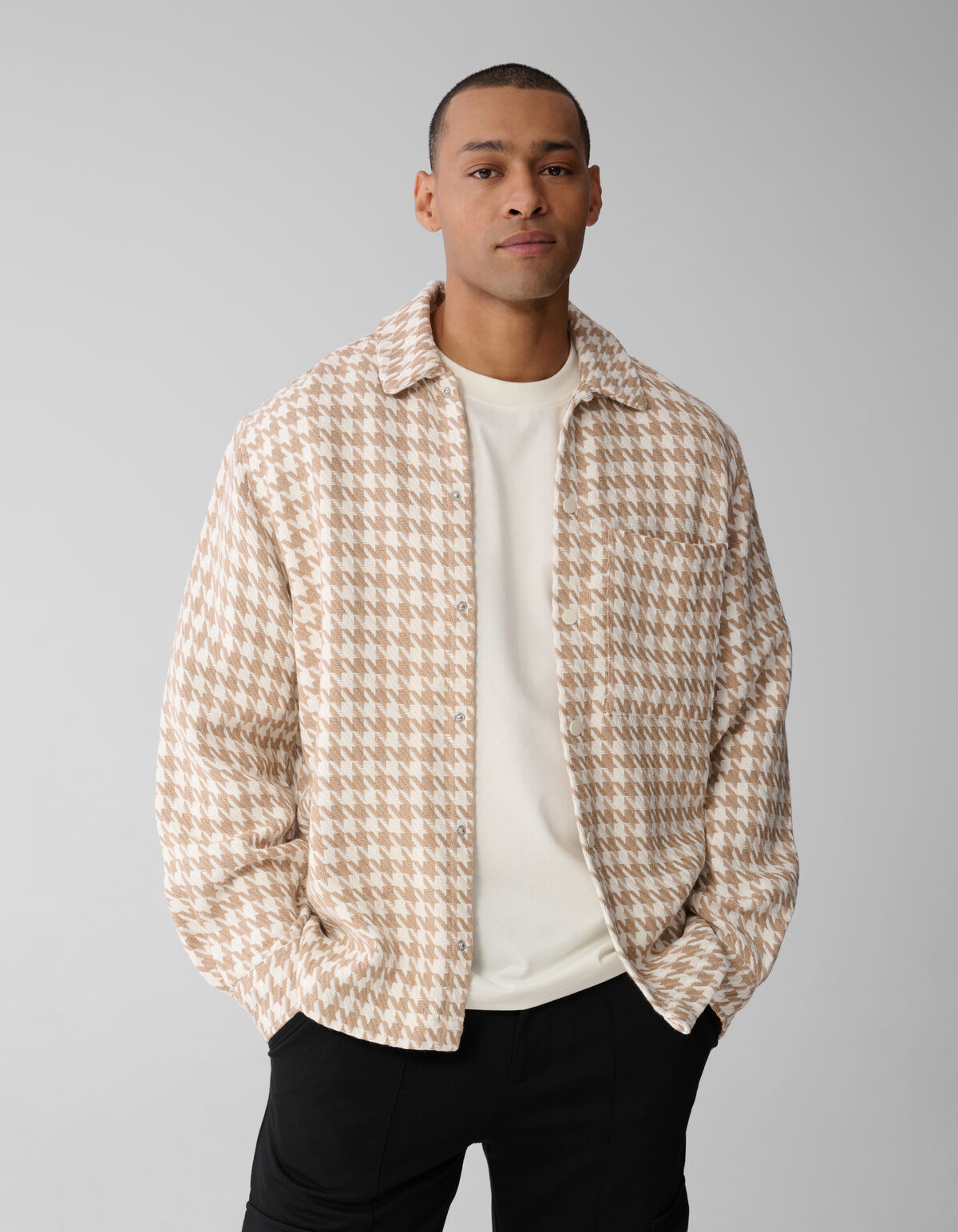 Ruiten Overshirt Sand SHOEBY MEN