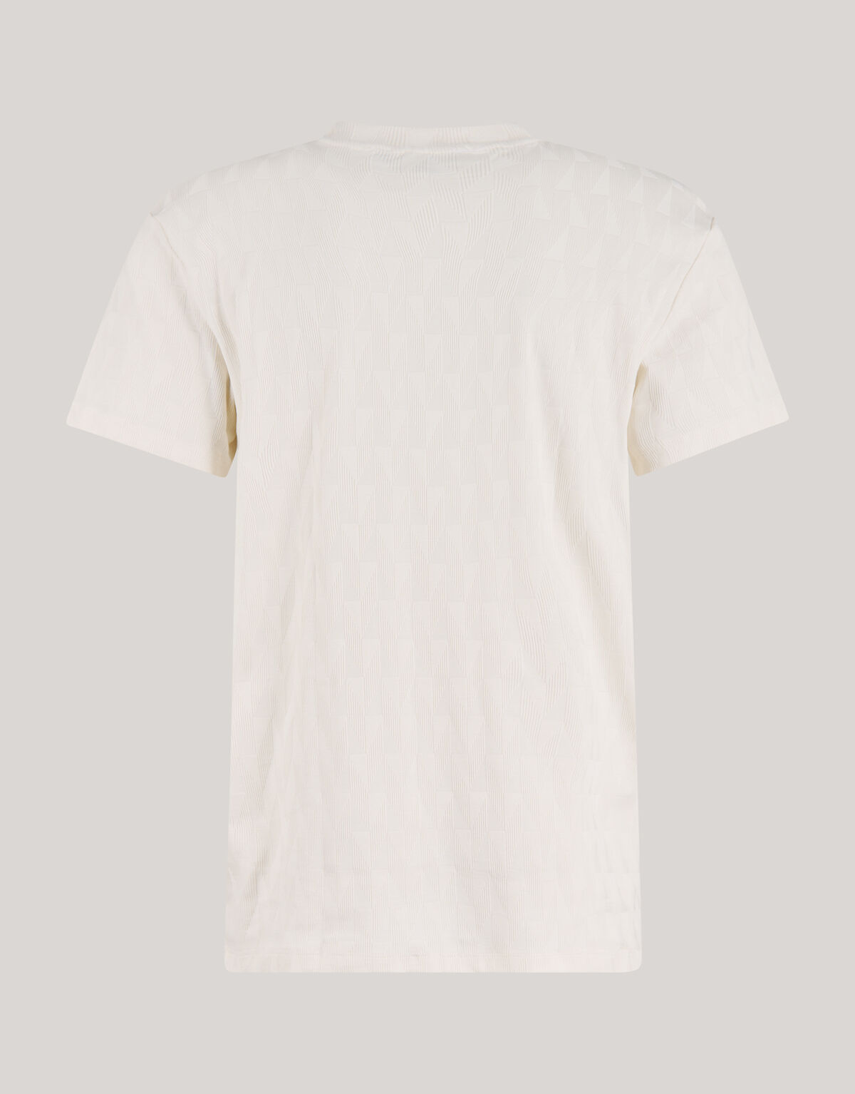 Jacquard T-shirt Off Weiß SHOEBY MEN