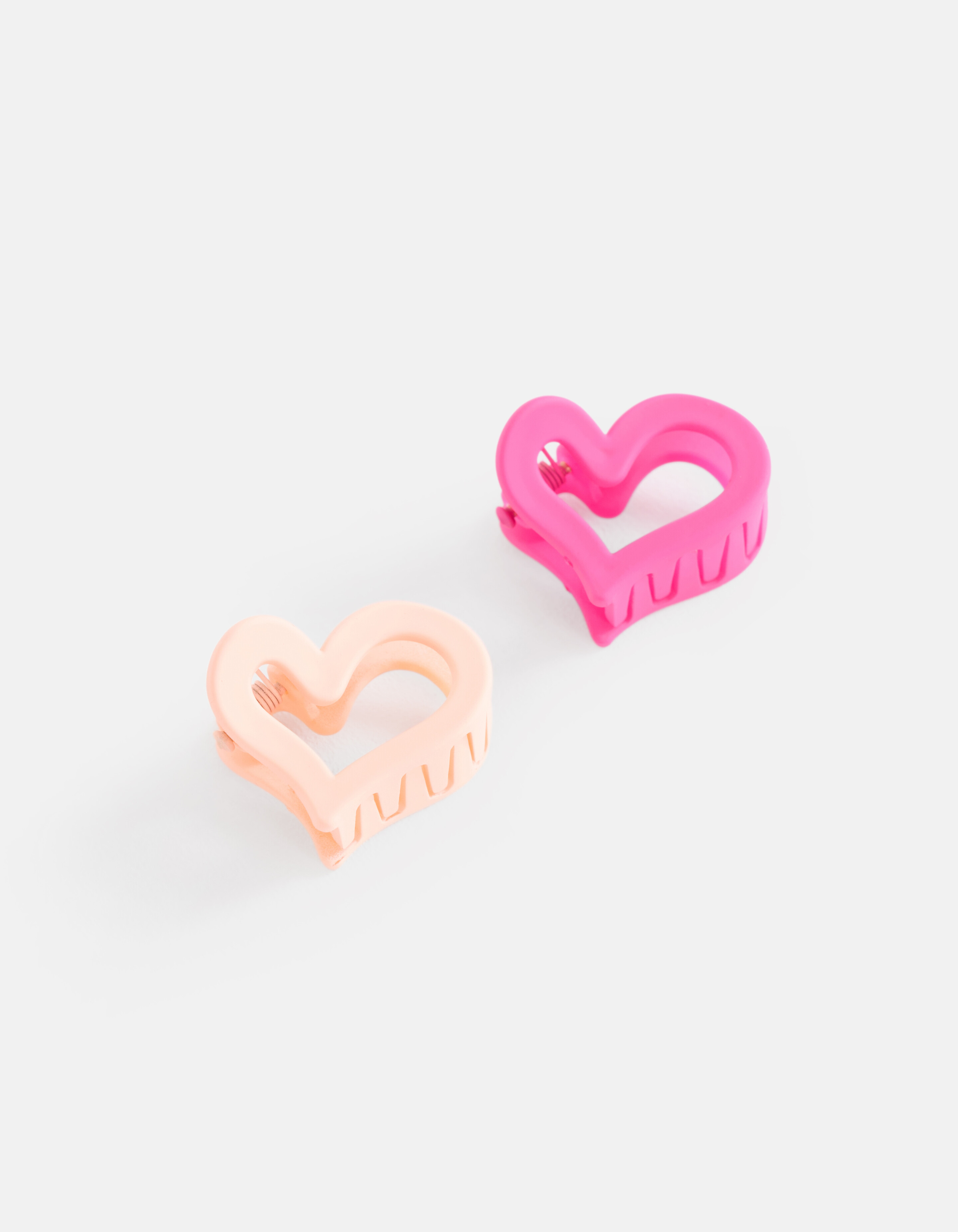 Herzen Haarspange Set Rosa SHOEBY ACCESSOIRES