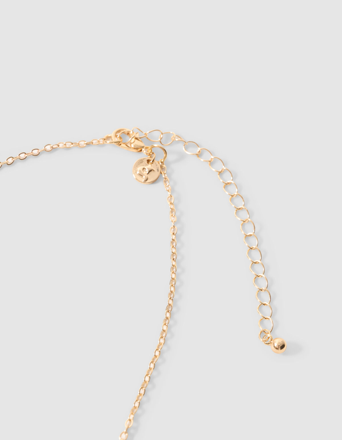 Bow Charm Kette Gold SHOEBY ACCESSOIRES