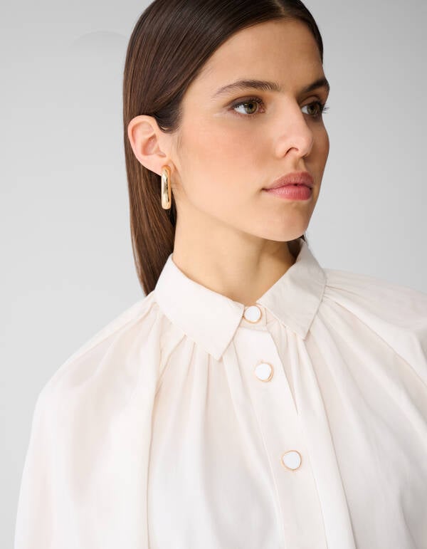 Soft Twill Bluse Off-White SHOEBY WOMEN