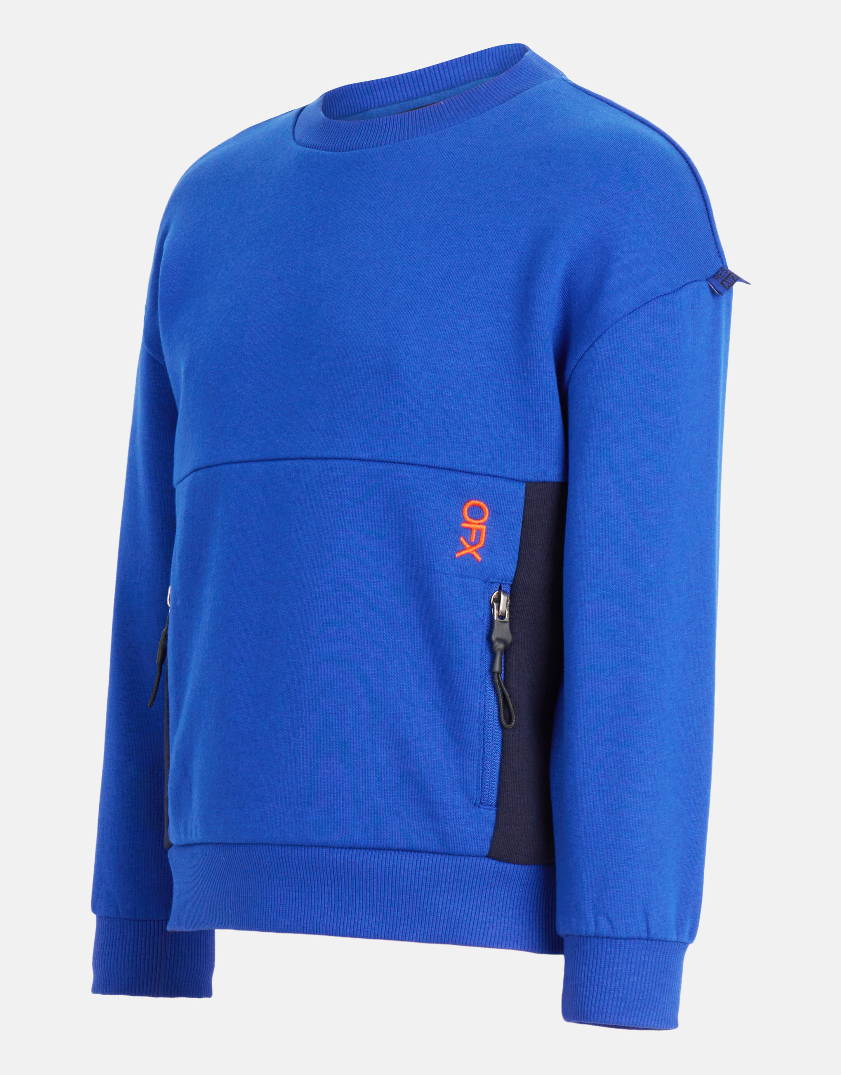 Pullover mit Reißverschluss Blau SHOEBY BOYS