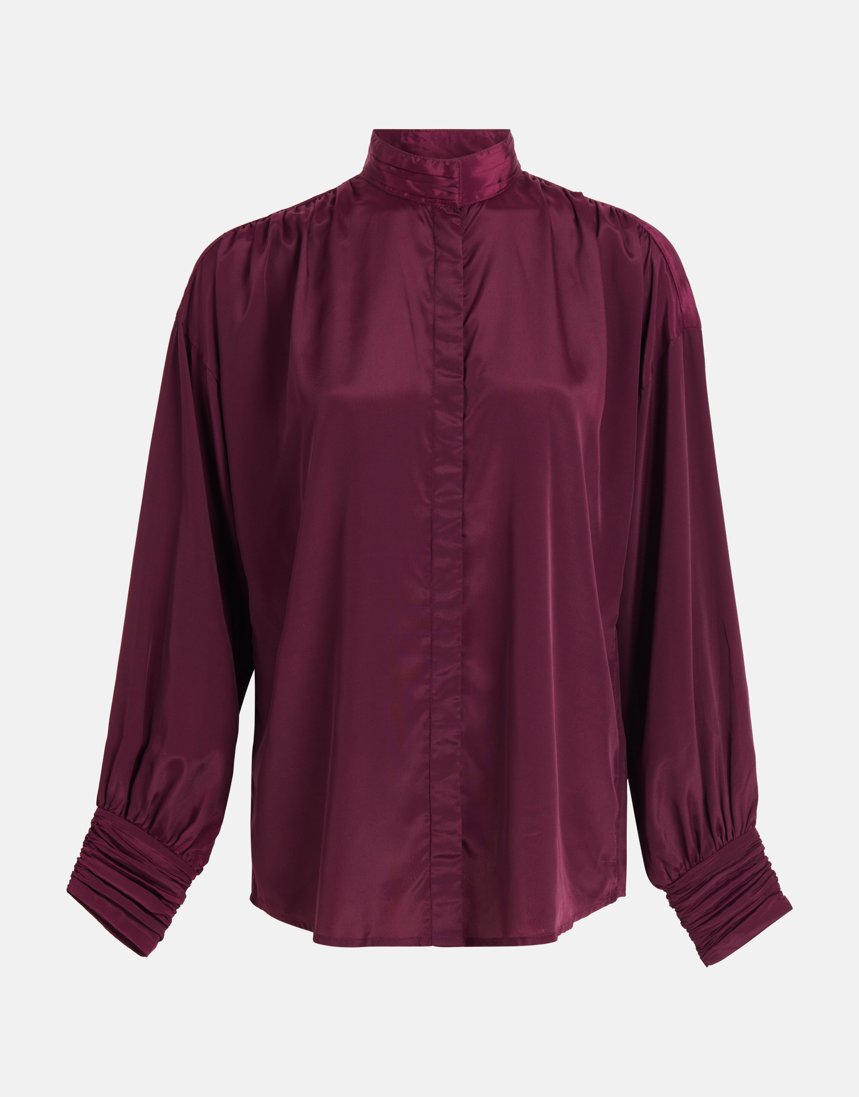 Satijnen Blouse Bordeaux SHOEBY WOMEN