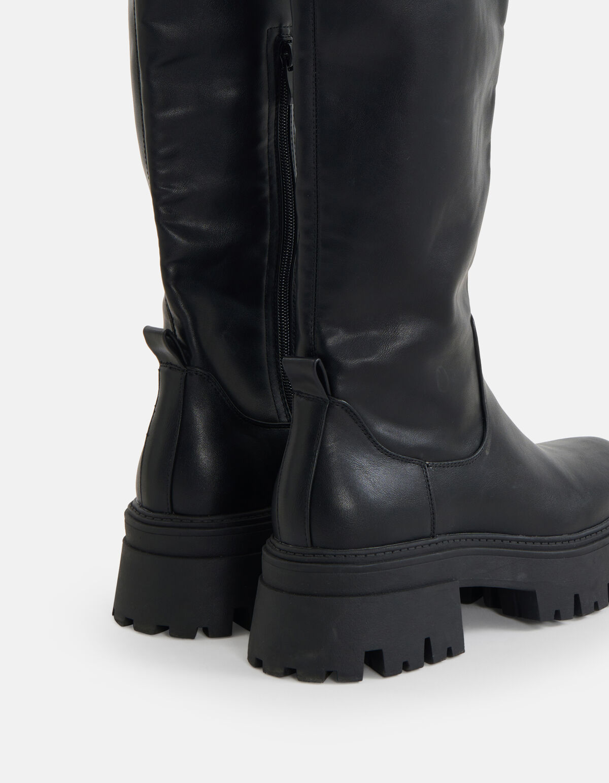 Chunky Stretch Stiefel Schwarz SHOEBY SHOES