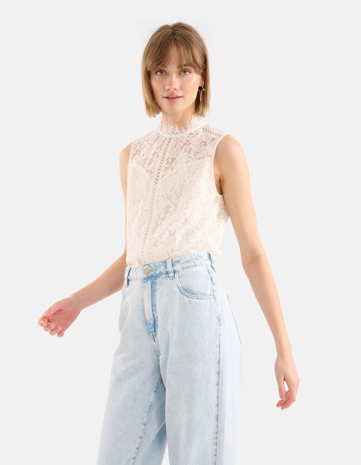 Spitzenoberteil Off White SHOEBY WOMEN