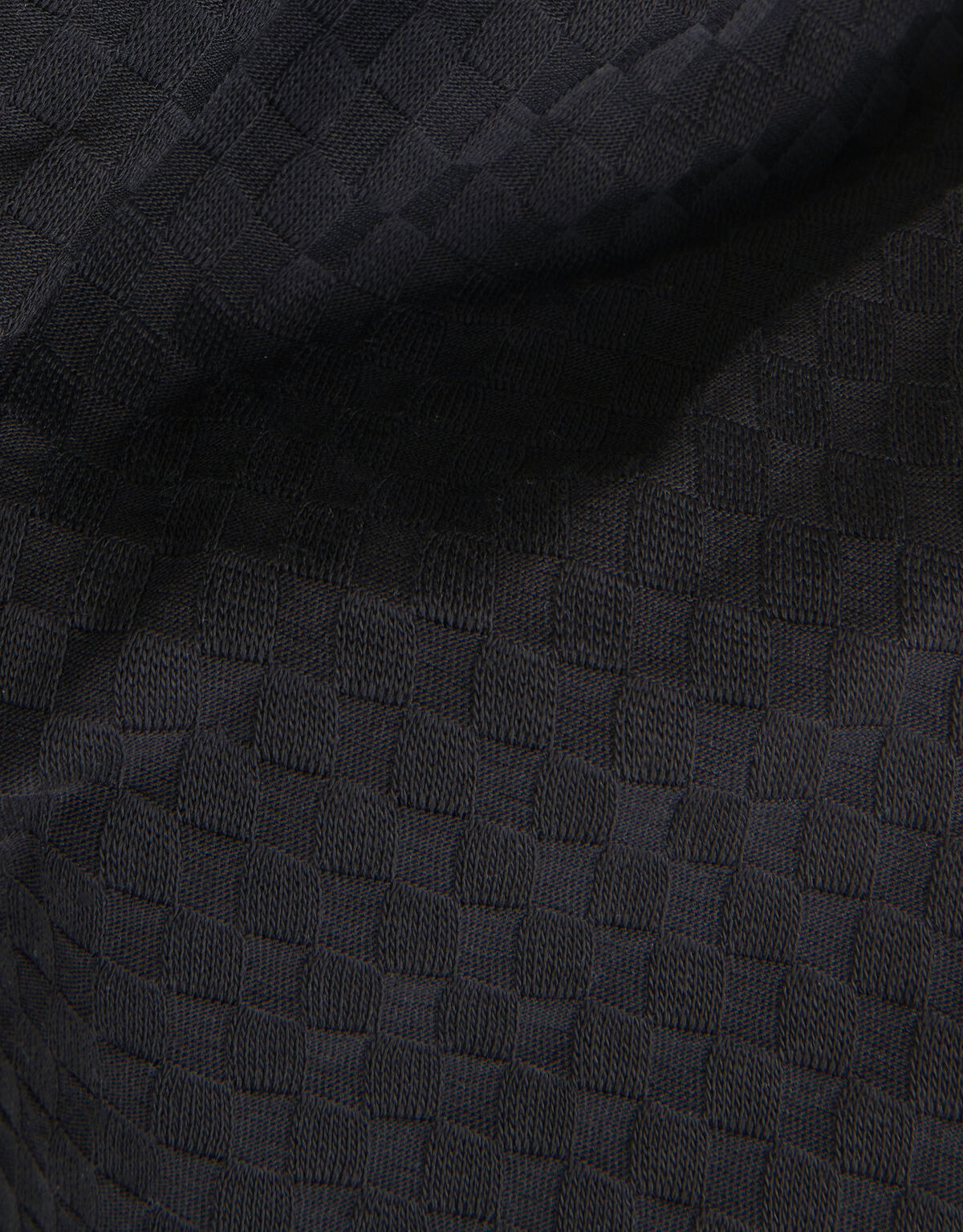 Blockstruktur-Polo Schwarz SHOEBY BOYS