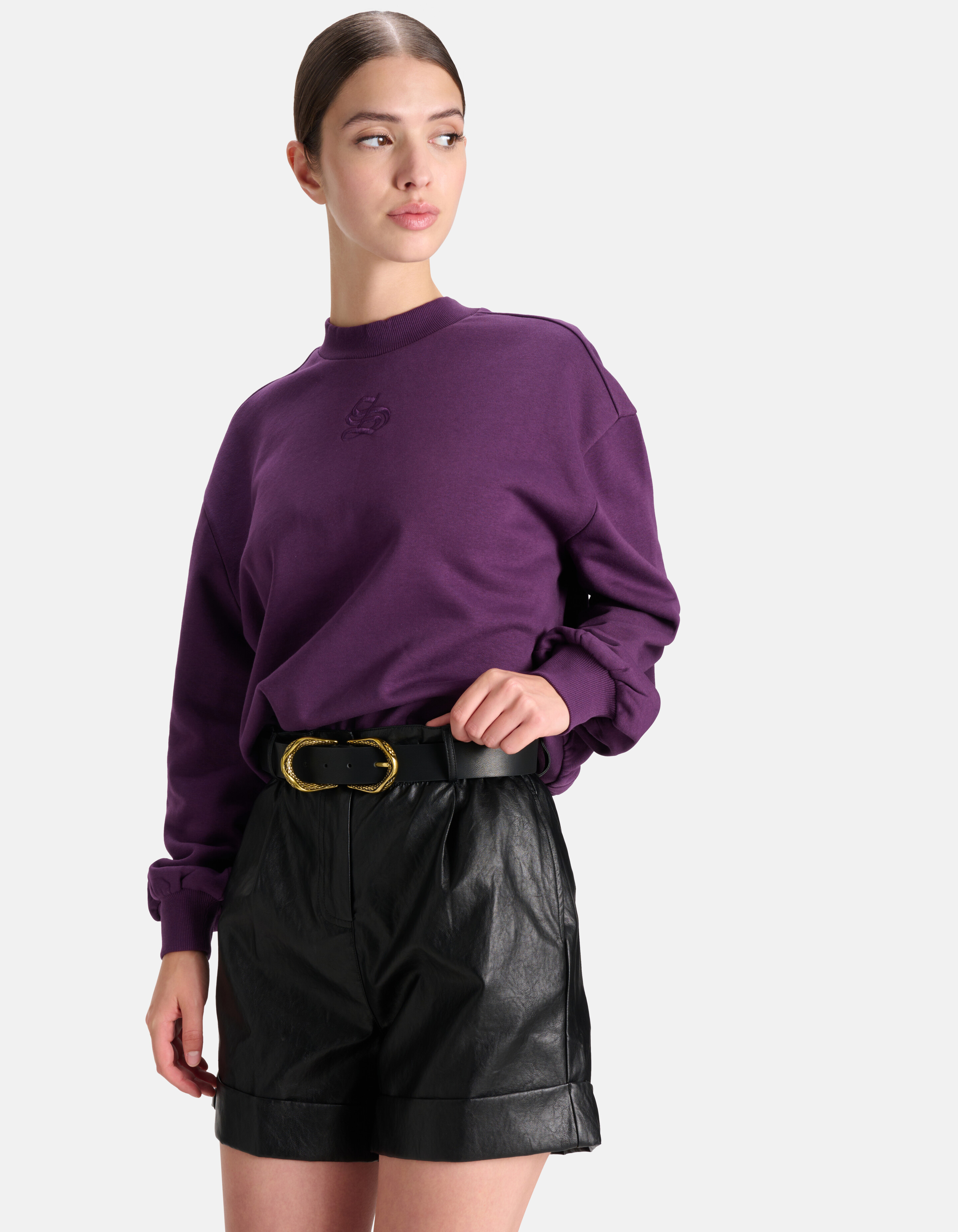 Gürtel mit Schlangenschnallen Schwarz SHOEBY ACCESSOIRES
