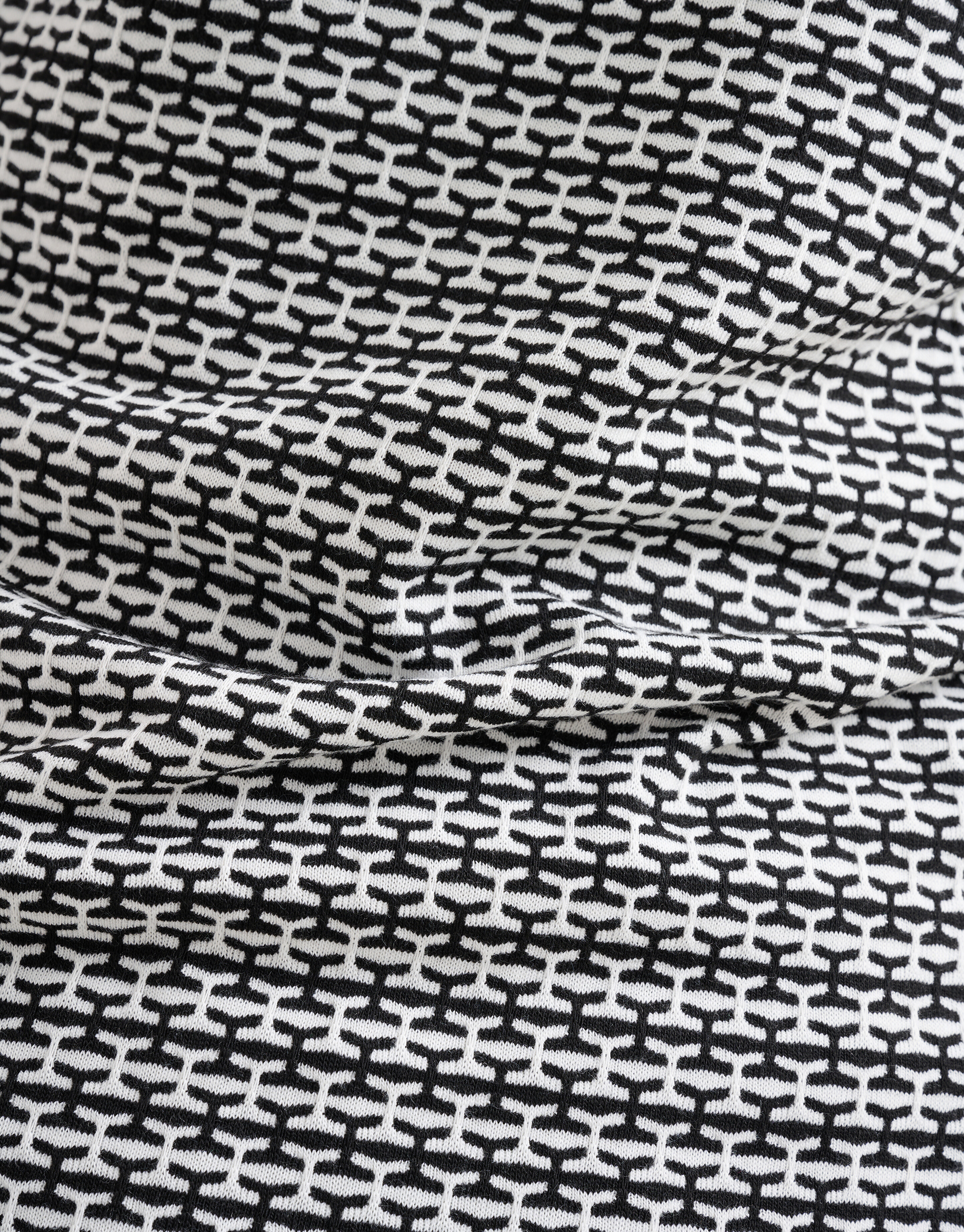 T-Shirt mit Druck Schwarz/Weiß SHOEBY MEN