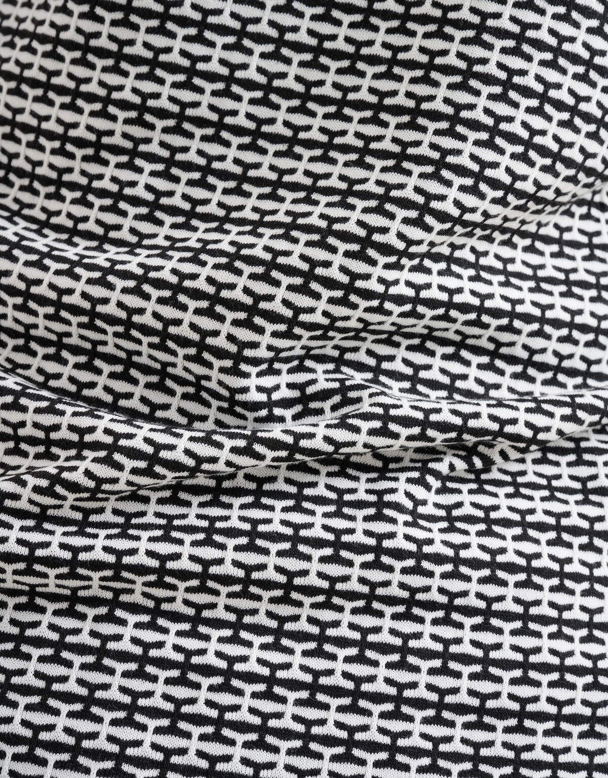 Print-T-Shirt Schwarz/Weiß SHOEBY MEN