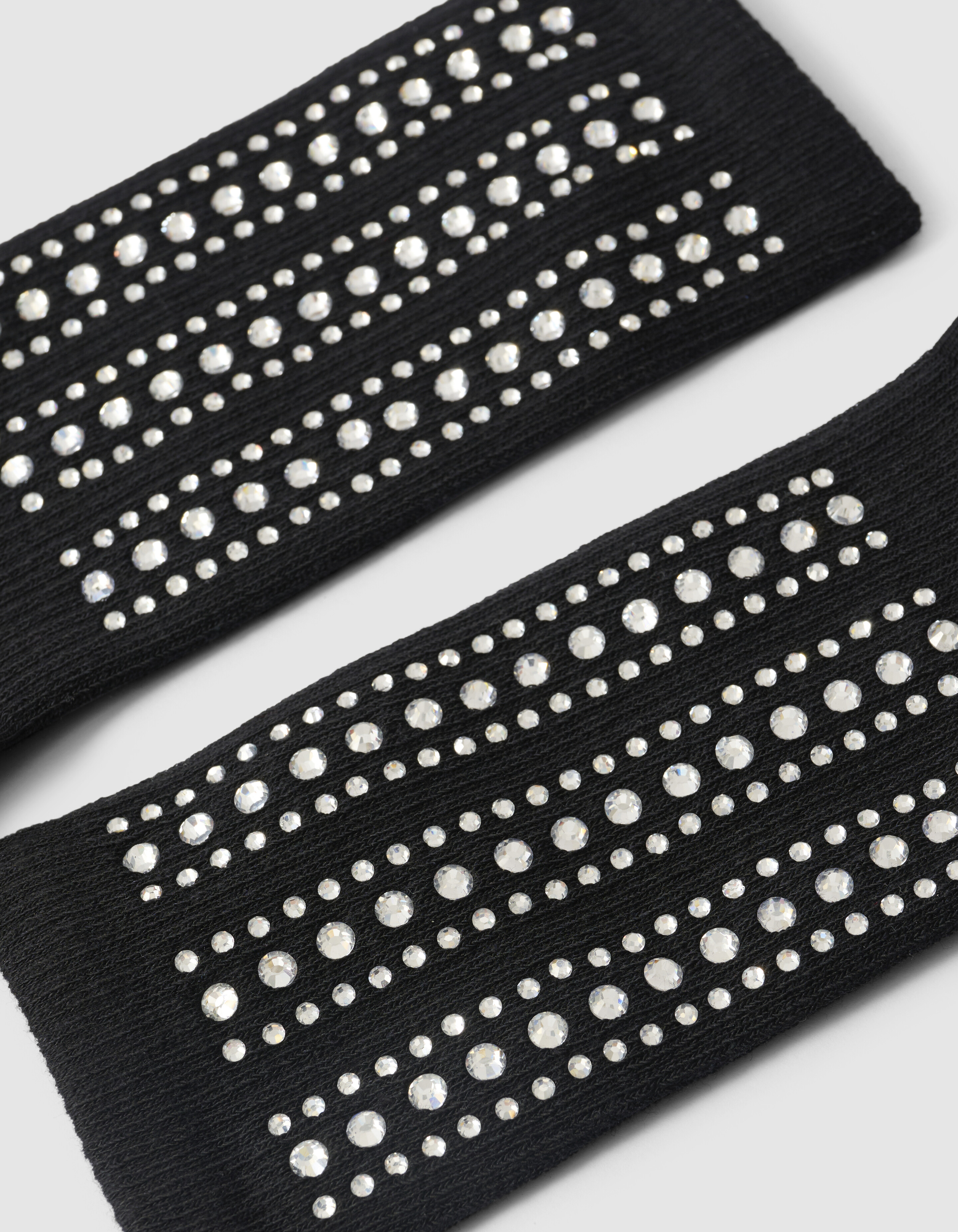 Strass-Socke Schwarz SHOEBY ACCESSOIRES