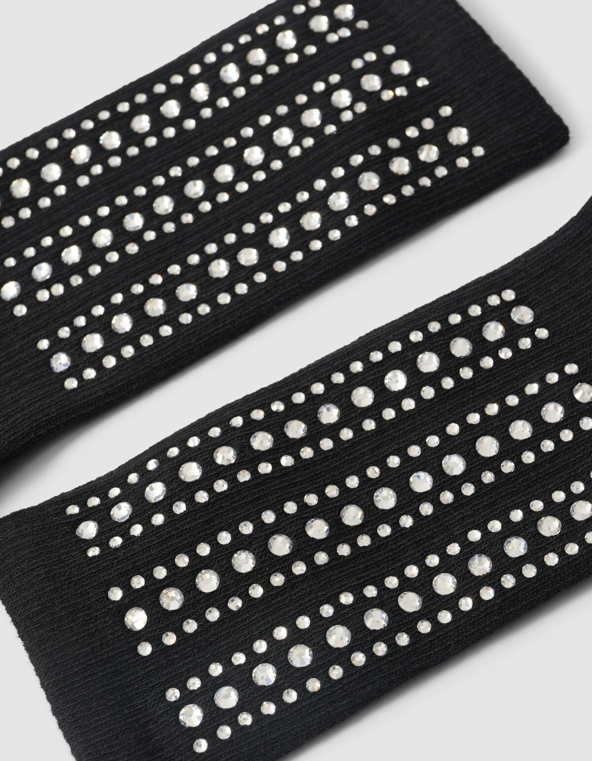 Strass-Socke Schwarz SHOEBY ACCESSOIRES