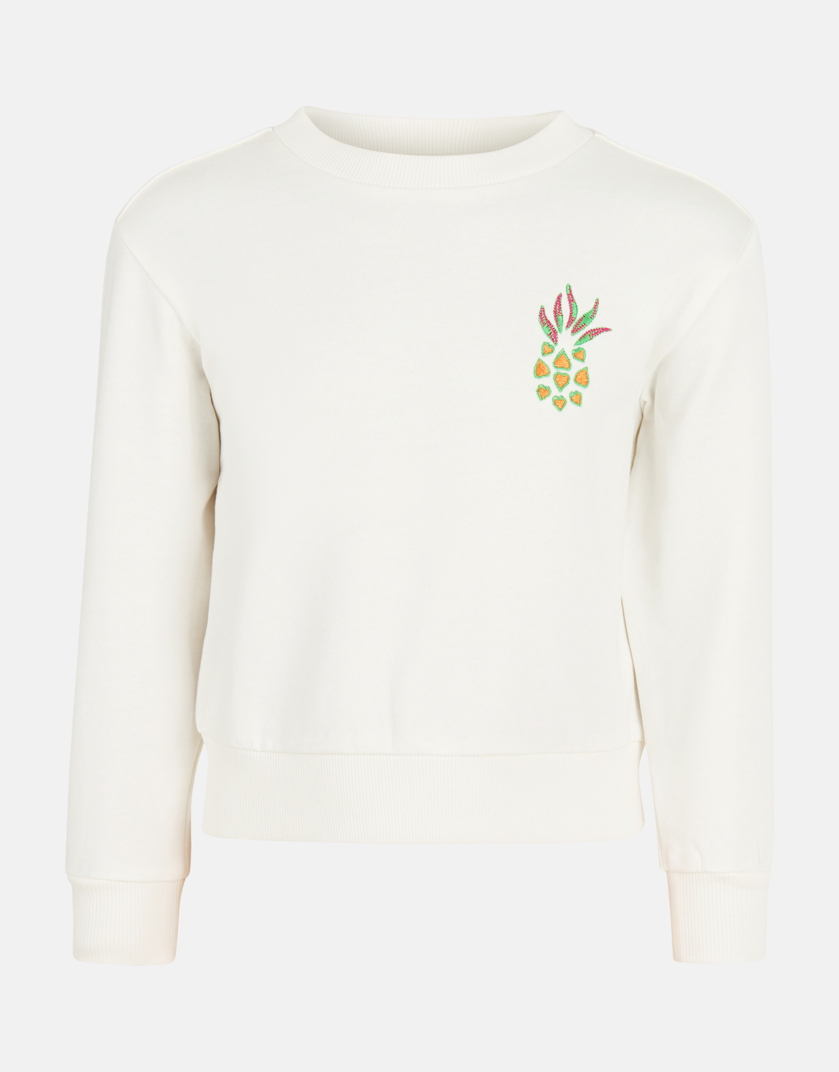 Bestickter Pullover Off White SHOEBY GIRLS