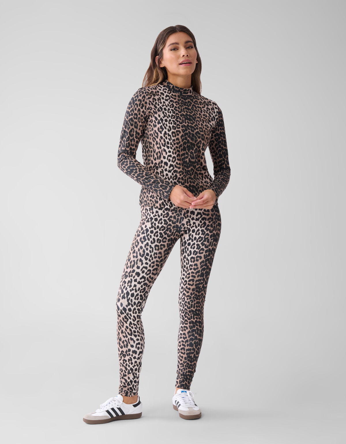 Leopard Travel Top Braun SHOEBY WOMEN