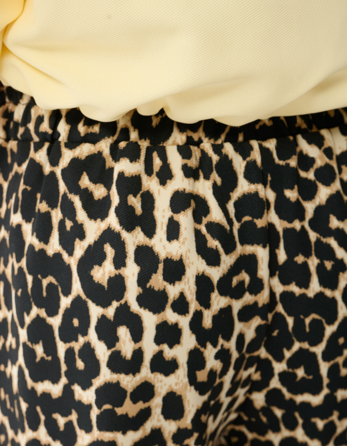 Leoparden-Weitbein-Hose Braun SHOEBY GIRLS