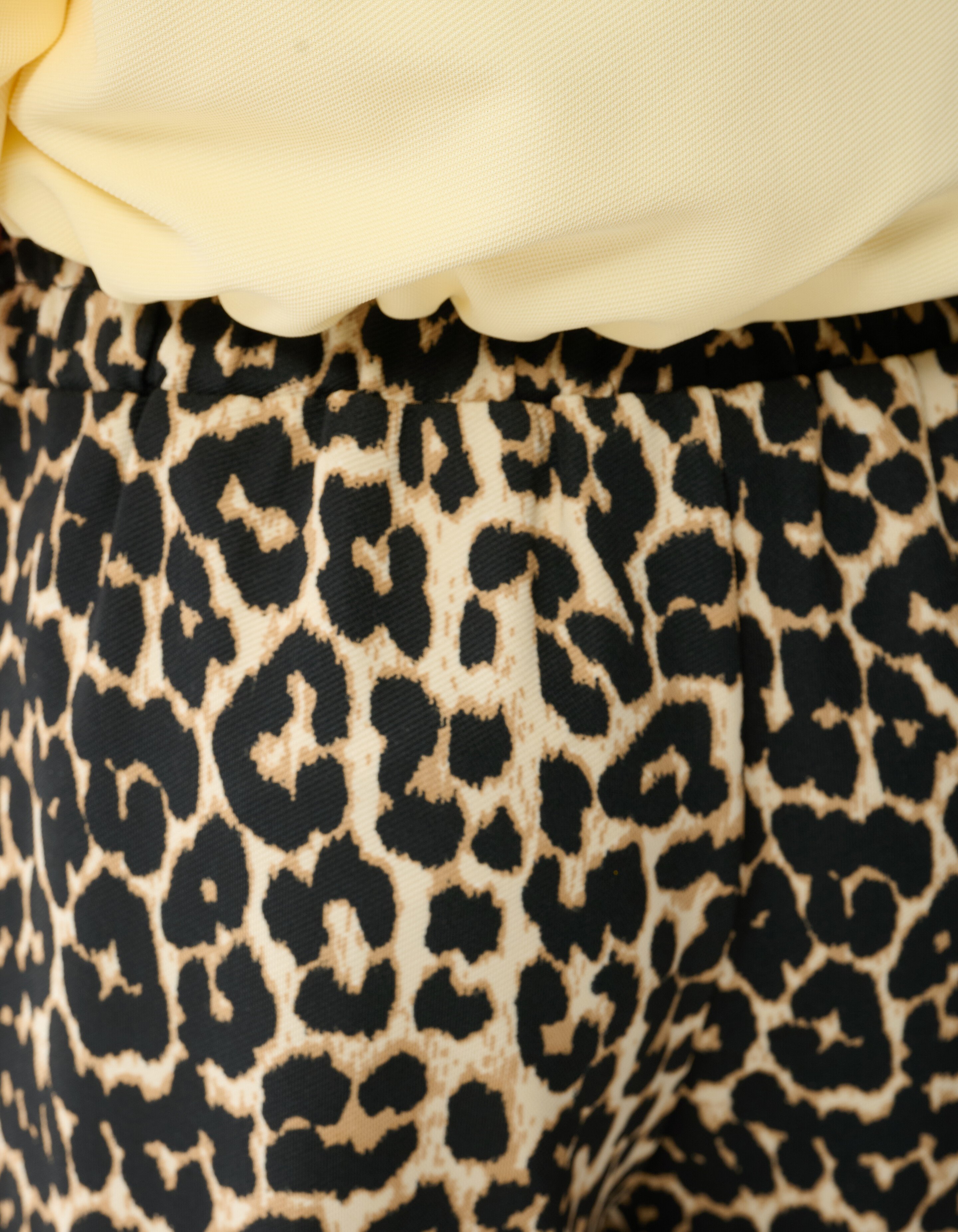 Leoparden-Weitbein-Hose Braun SHOEBY GIRLS