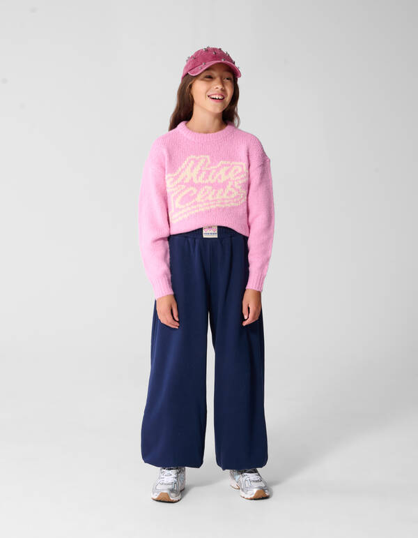 Artwork Strickpullover Rosa SHOEBY GIRLS