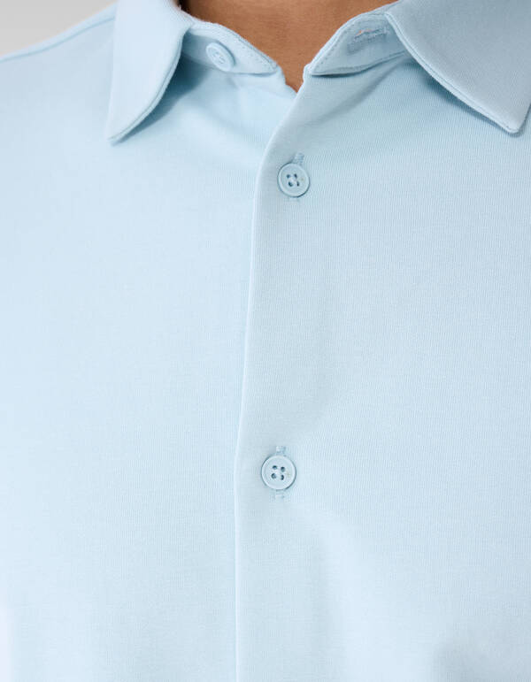 Langarm-T-Shirt aus Jersey Hellblau SHOEBY MEN