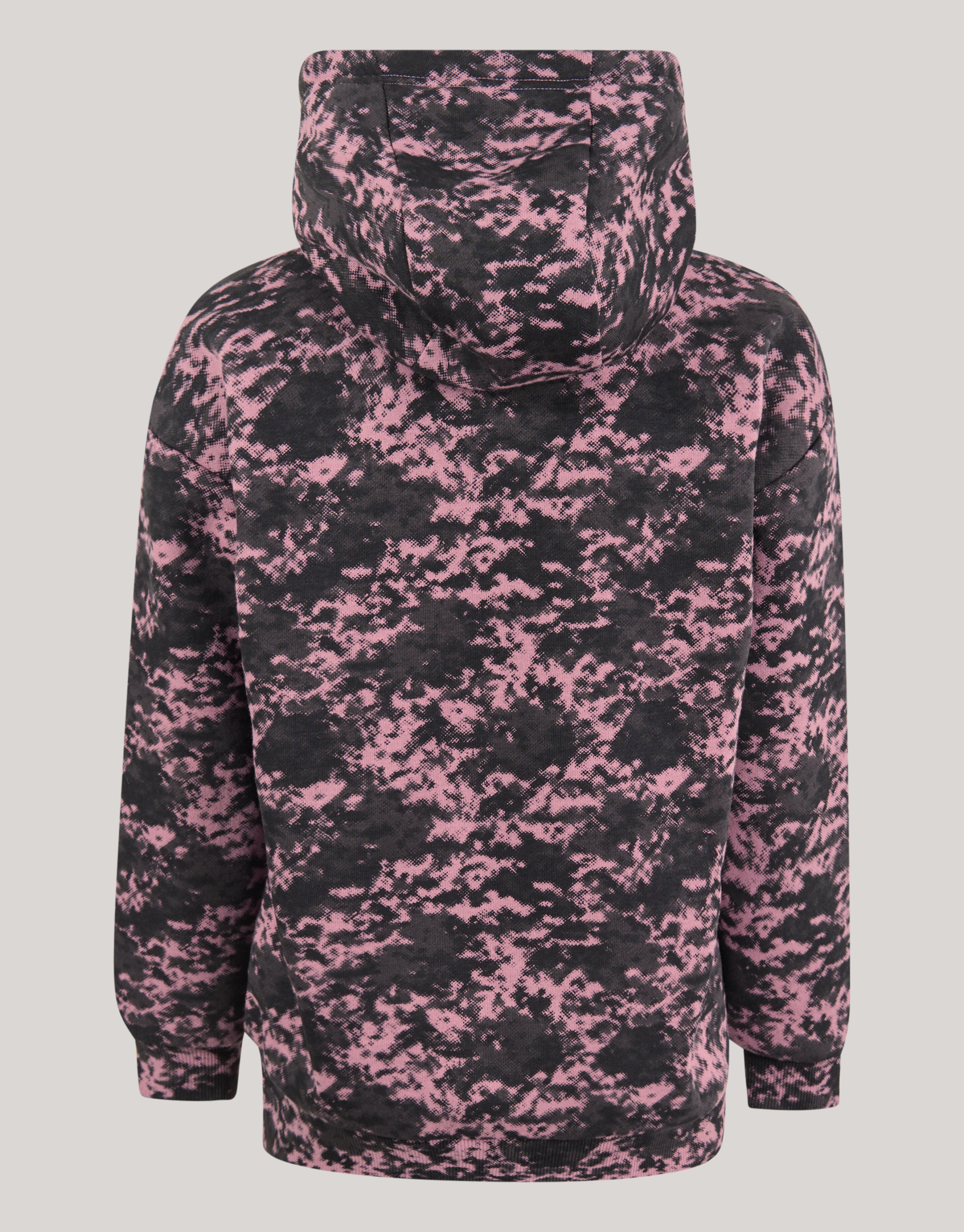 Bedruckter Hoodie Dunkelrosa SHOEBY BOYS