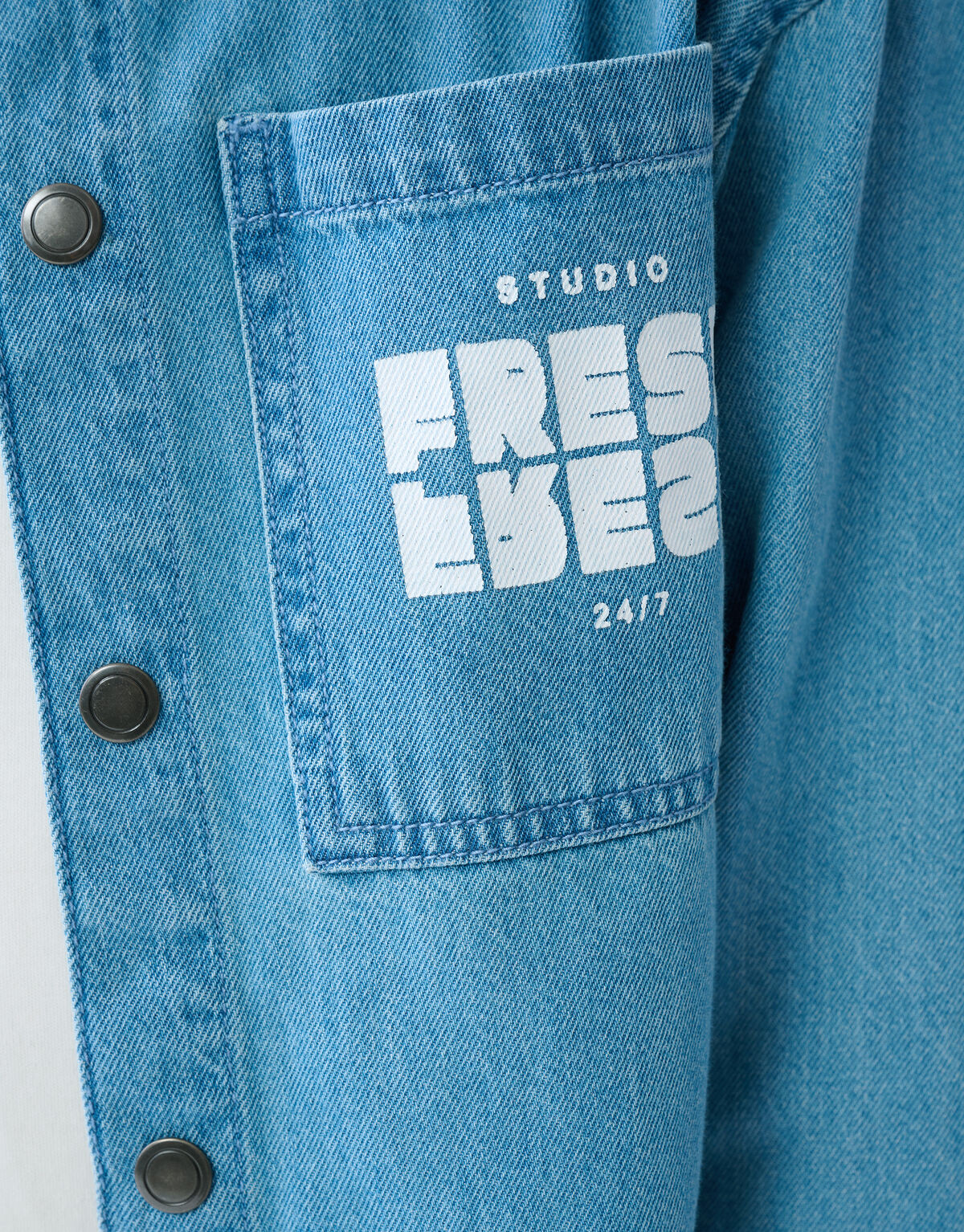 Denim-Hemd Blau SHOEBY BOYS