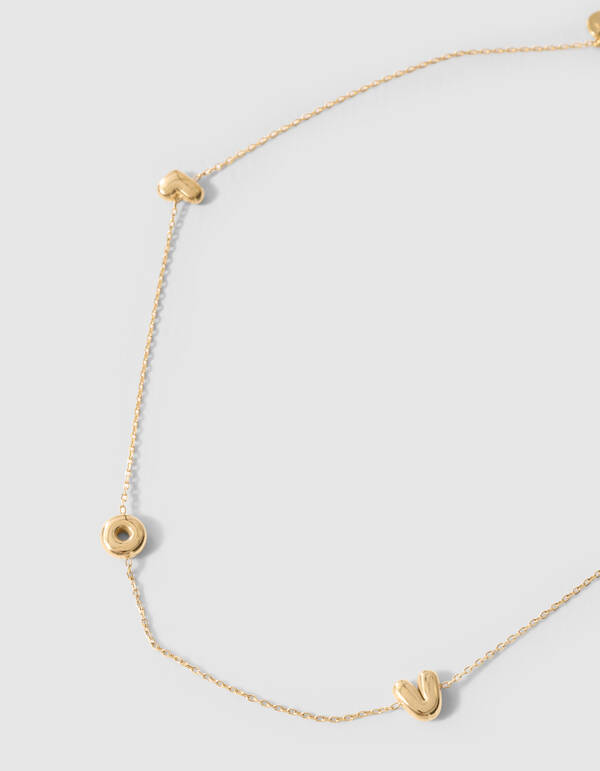 Love Ketting Goud SHOEBY ACCESSOIRES