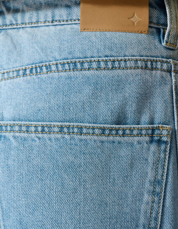 Studded Baggy Fit Jeans Blau SHOEBY WOMEN