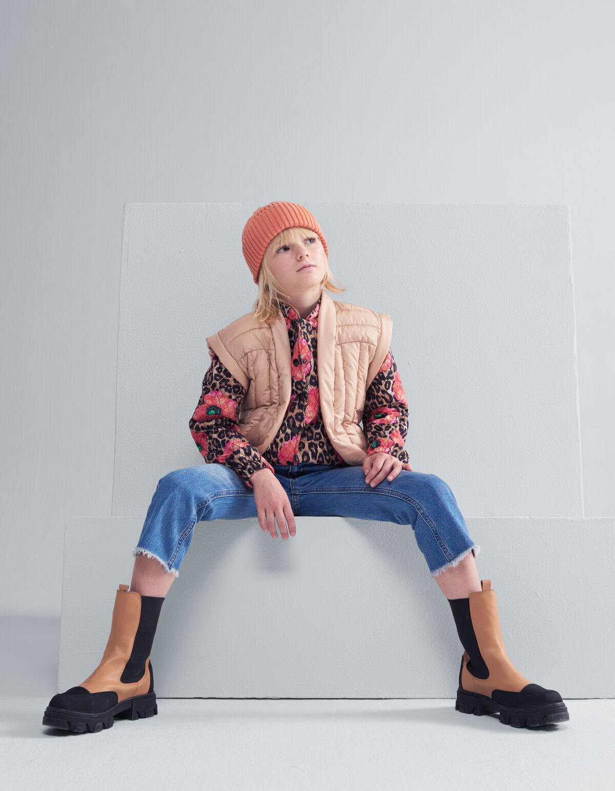 Straight Fit Jeans Blau JILL&MITCH