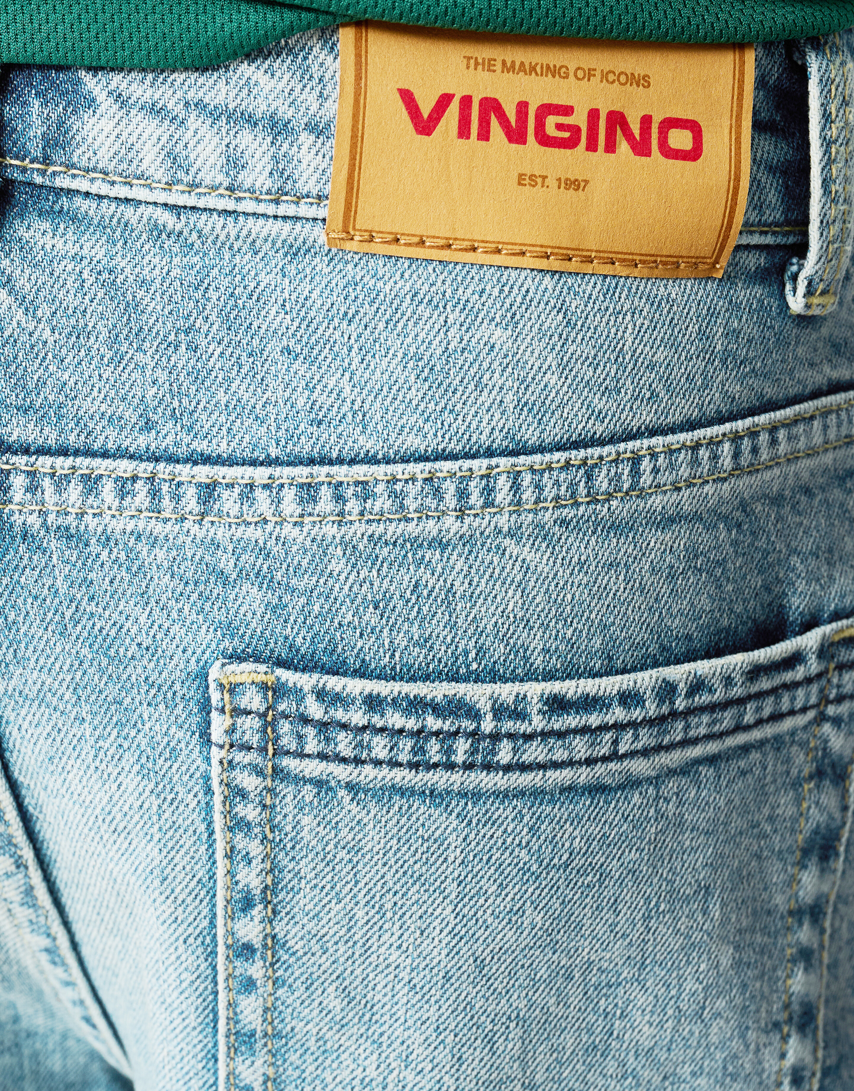 Embleem Relaxed Fit Jeans Blau SHOEBY BOYS