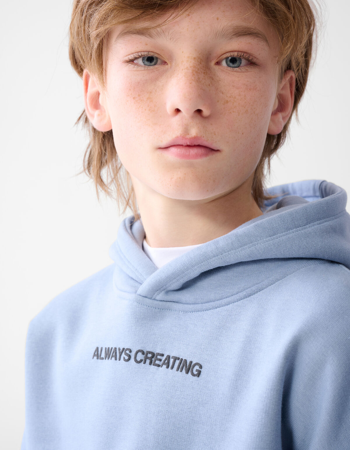 Artwork Hoodie blau SHOEBY BOYS