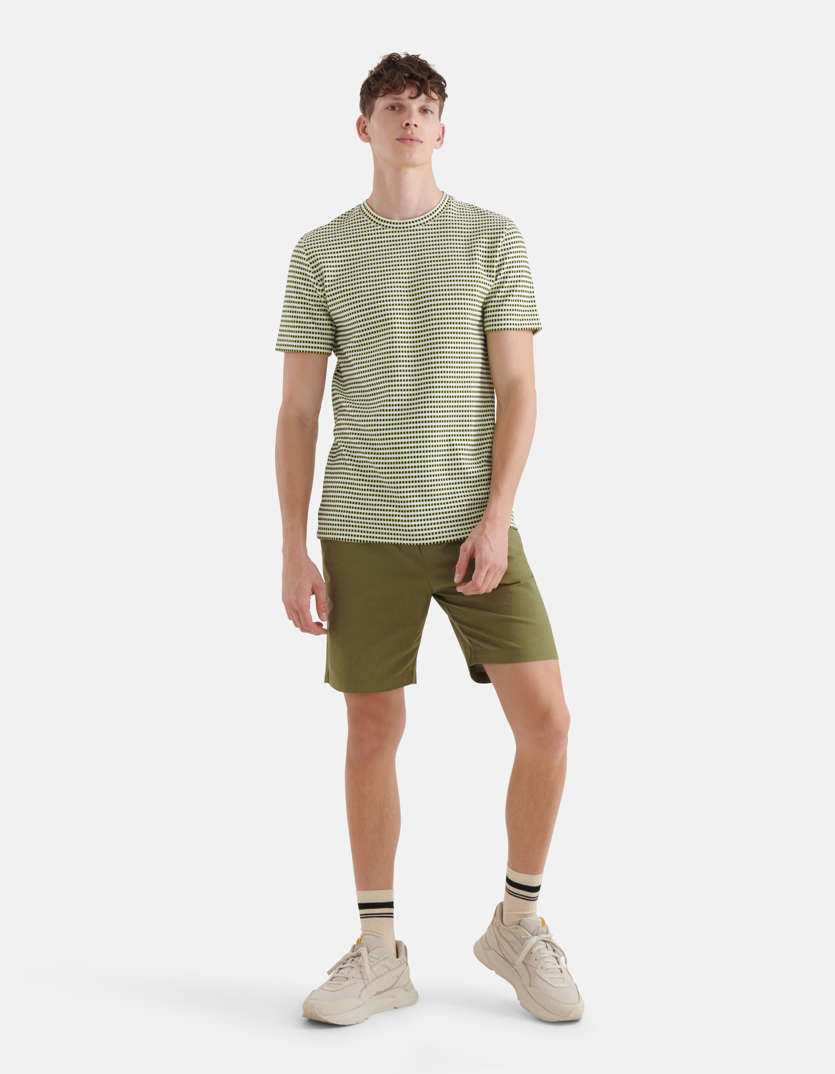 Print T-Shirt Hellgrün SHOEBY MEN
