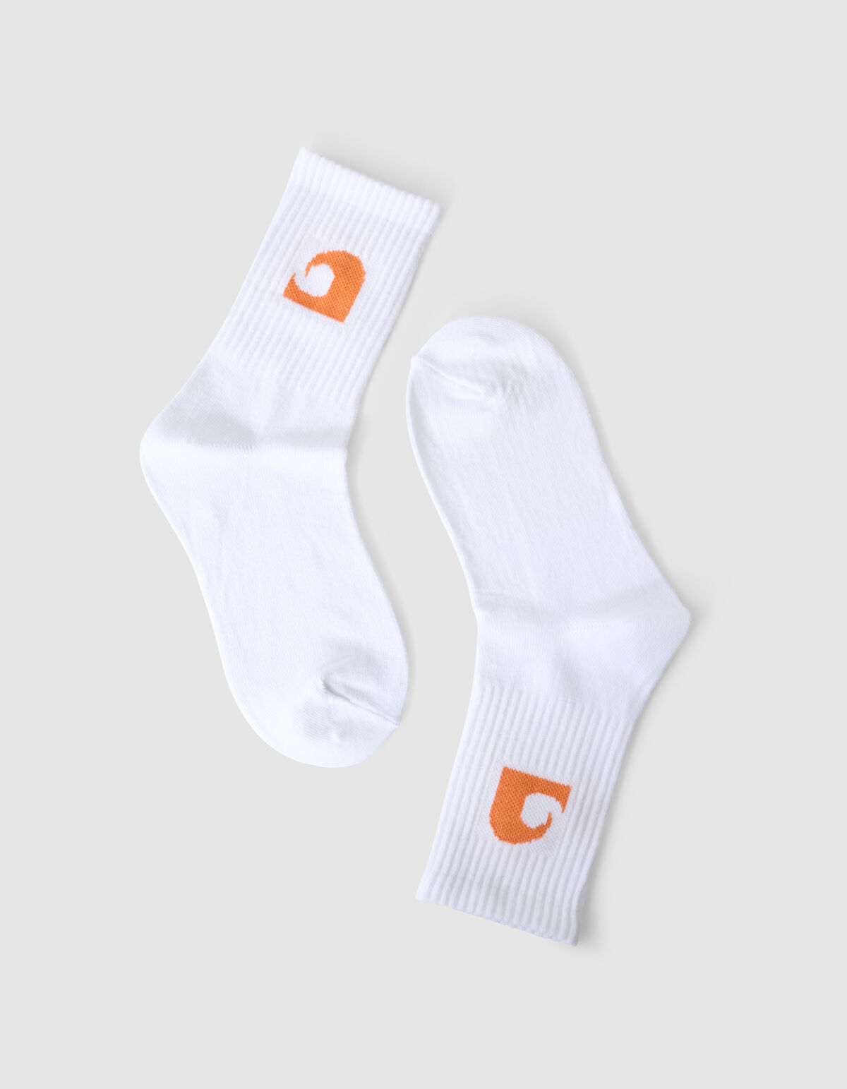 Wave Artwork Socken Orange SHOEBY ACCESSOIRES