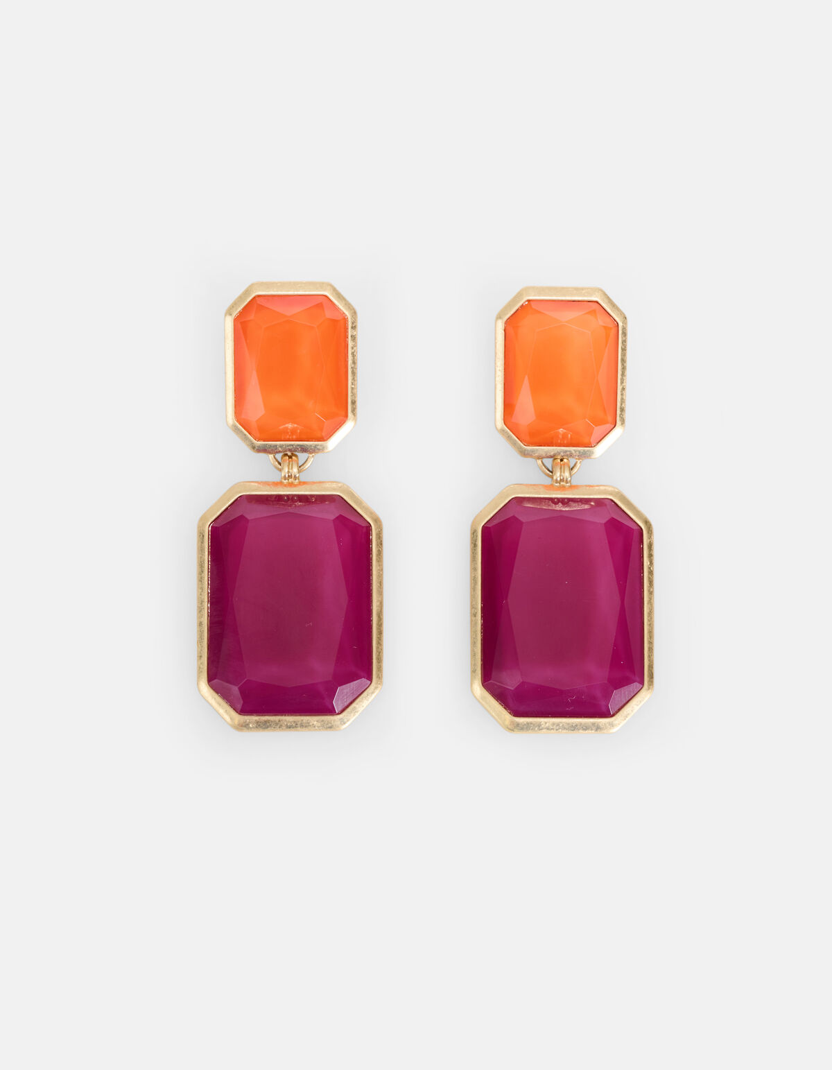 Zweifarbige Ohrringe SHOEBY ACCESSOIRES