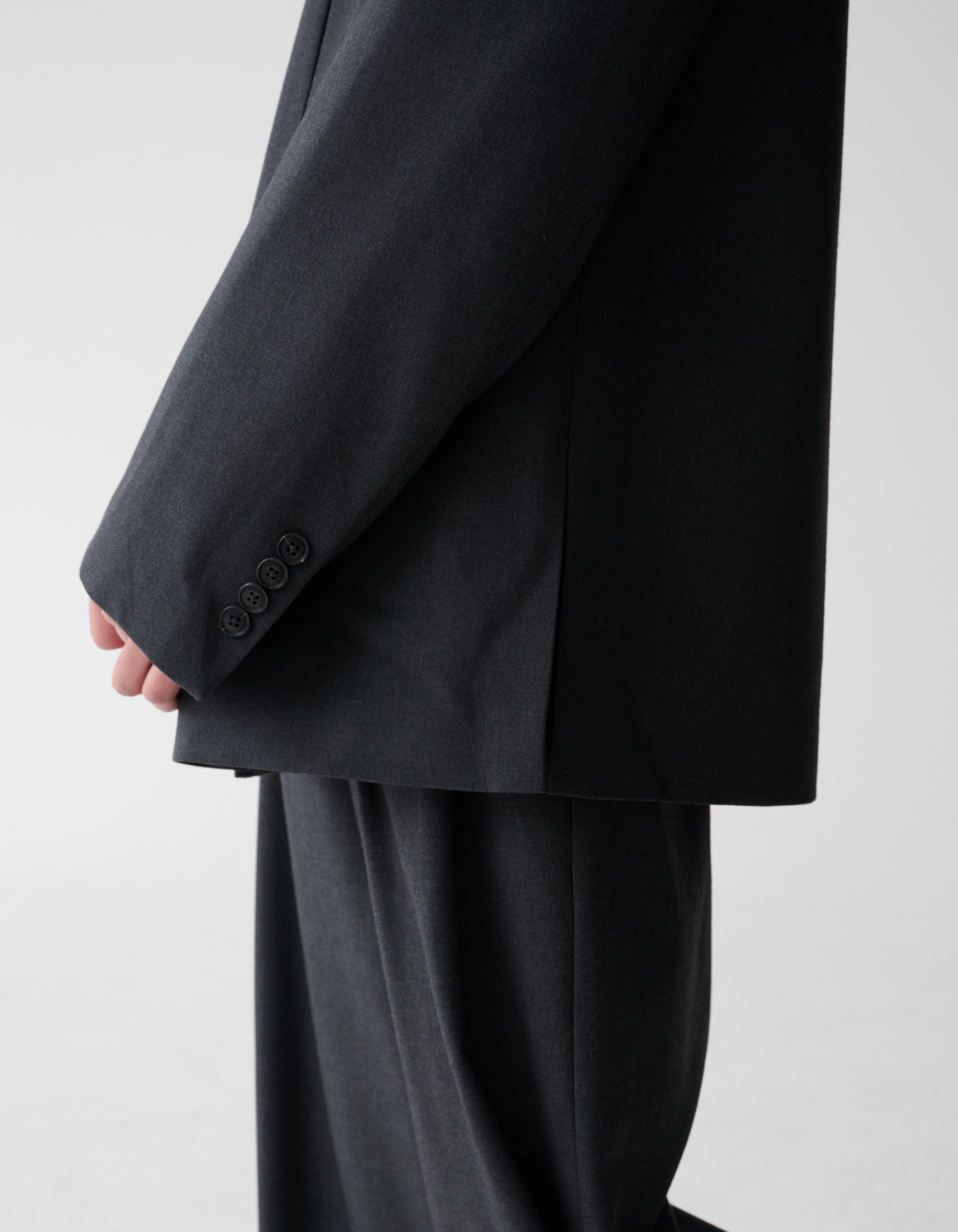 Übergroßer Blazer Dunkelgrau SHOEBY WOMEN