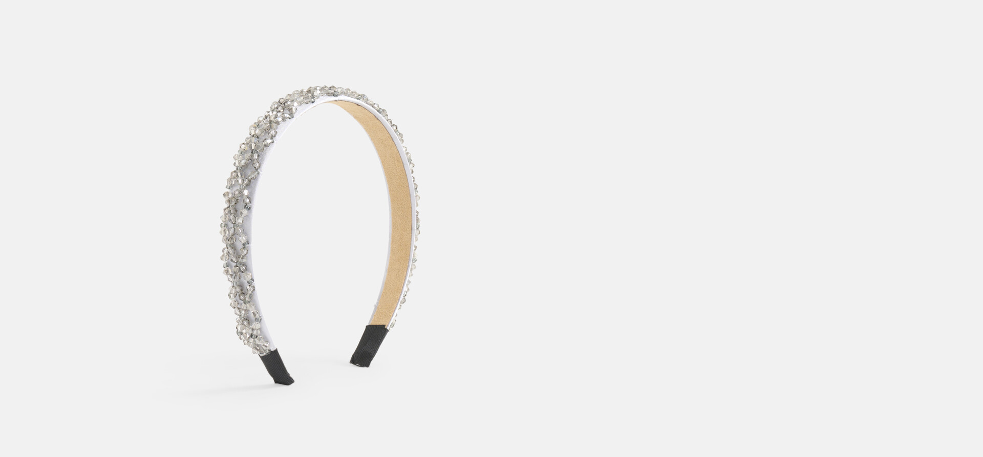 Perlenhaarband Silber SHOEBY ACCESSOIRES