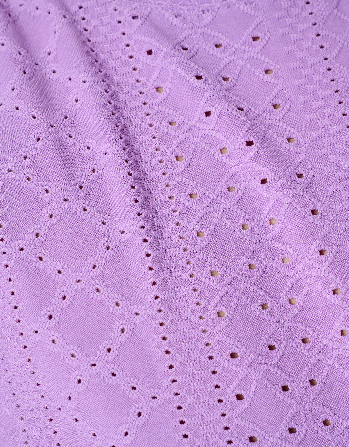 Ajour Top Hellviolett SHOEBY GIRLS