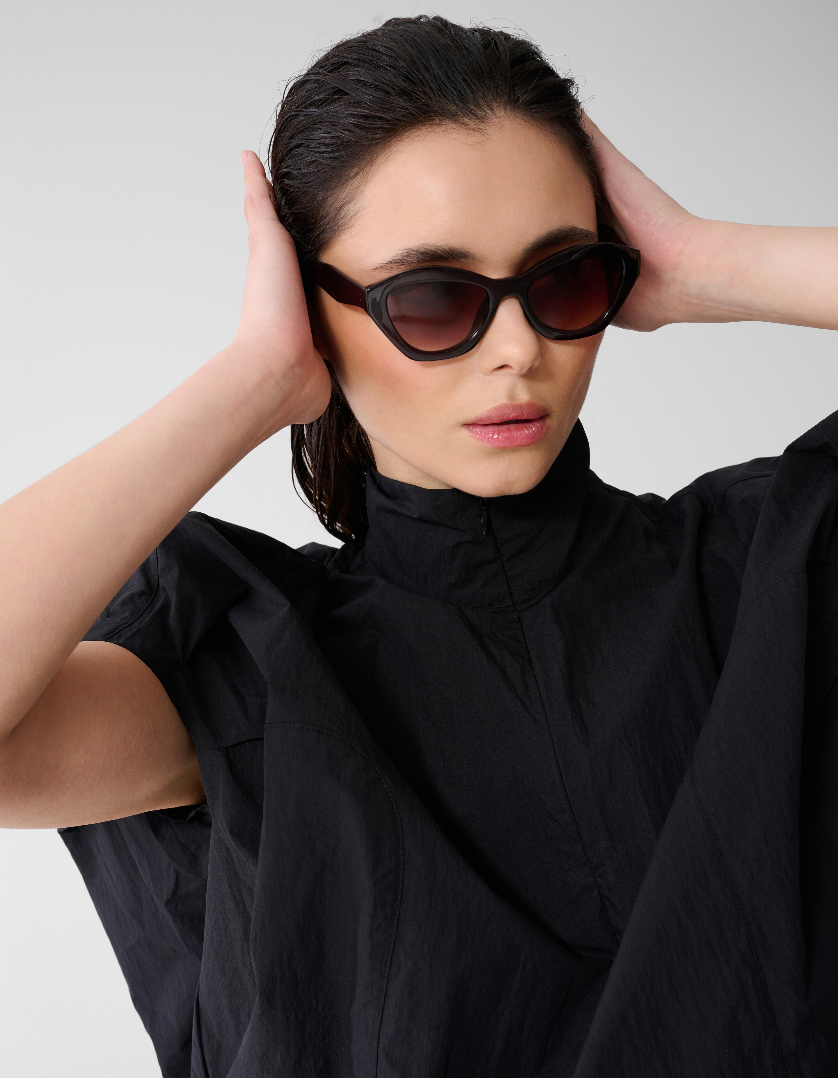 Cateye Sonnenbrille Braun SHOEBY ACCESSOIRES