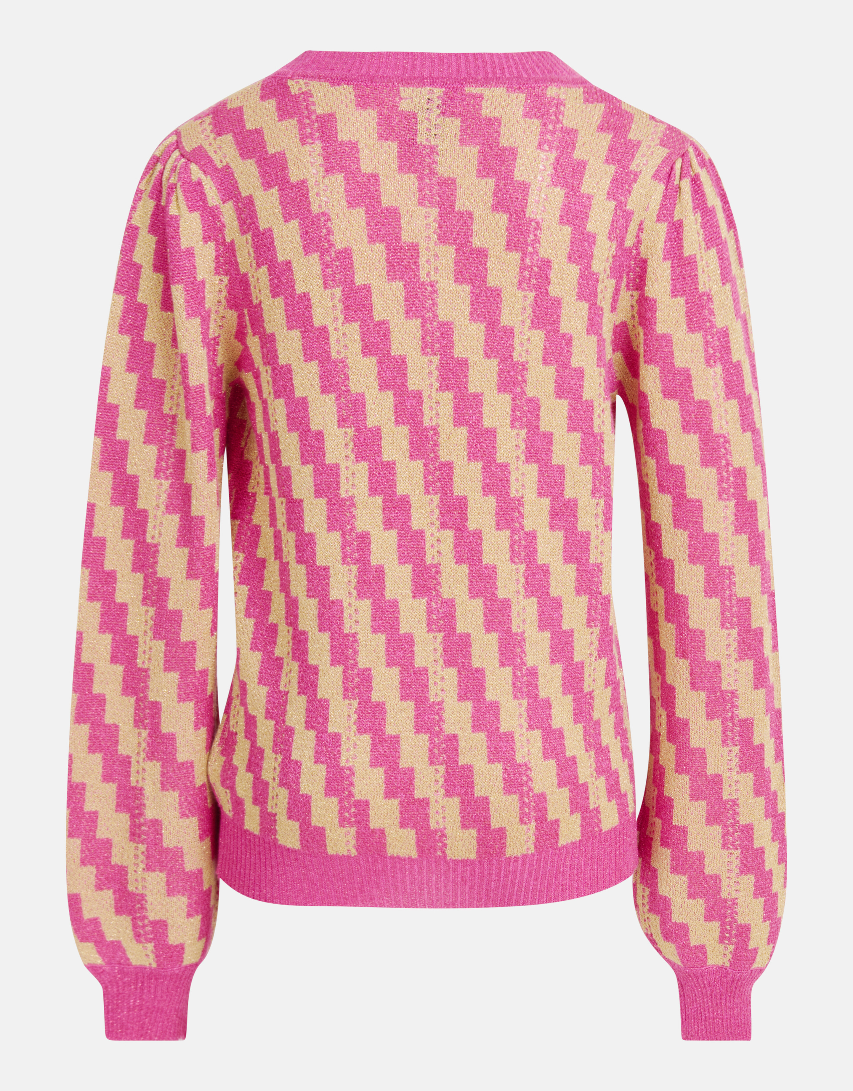 Jacquard-Pullover Gold SHOEBY GIRLS