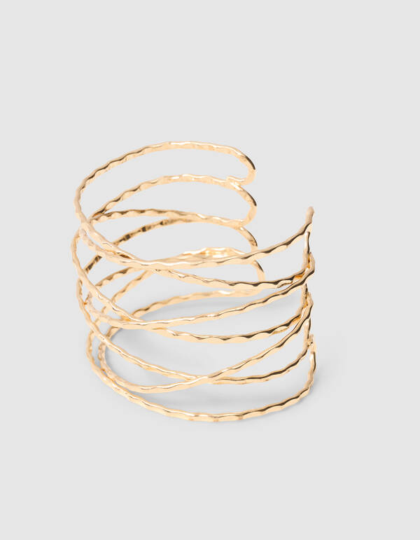 Manschettenarmband Gold SHOEBY ACCESSOIRES