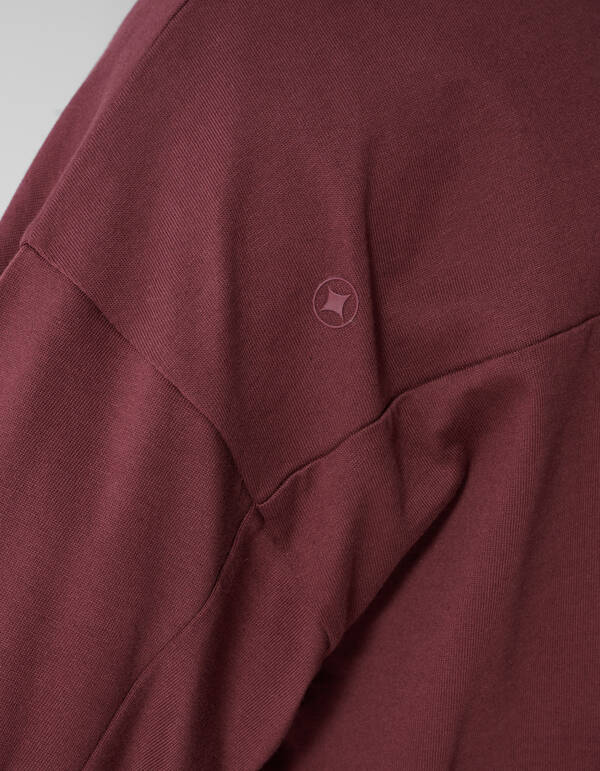 Relaxed Basic Langarmshirt Rot SHOEBY MEN