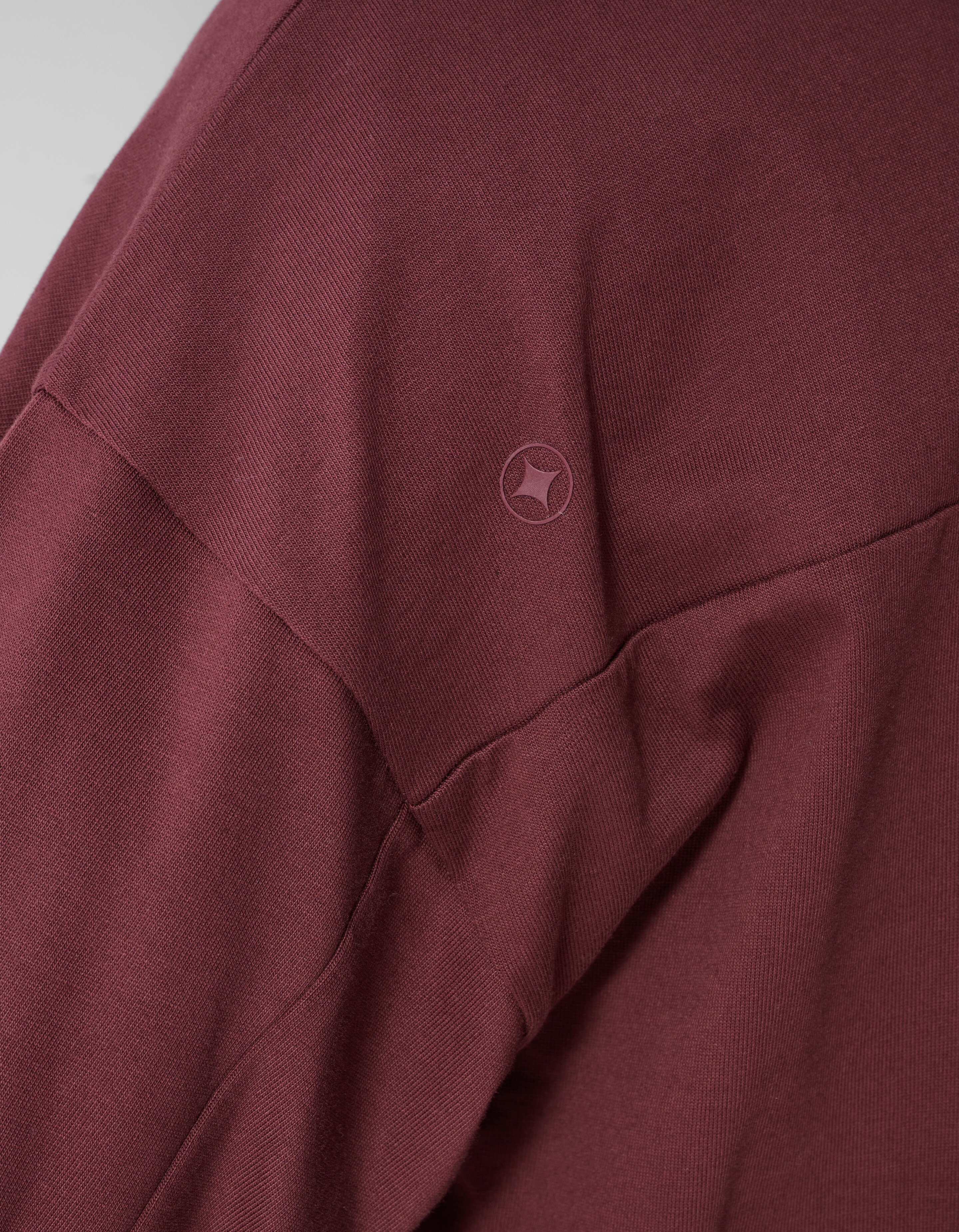 Basic Relaxed Fit Langarmshirt Rot SHOEBY MEN