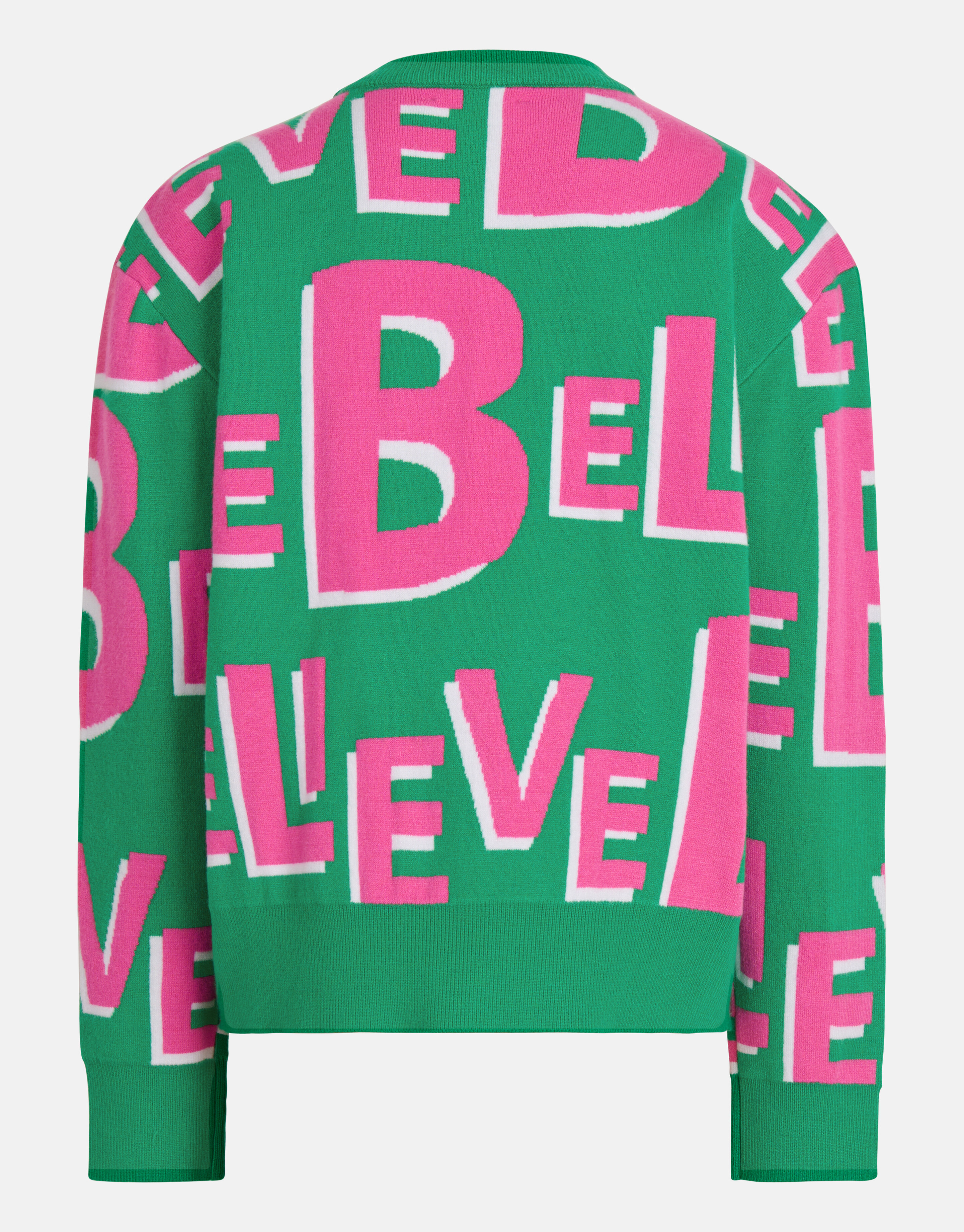 Bedruckter Pullover Grün SHOEBY GIRLS