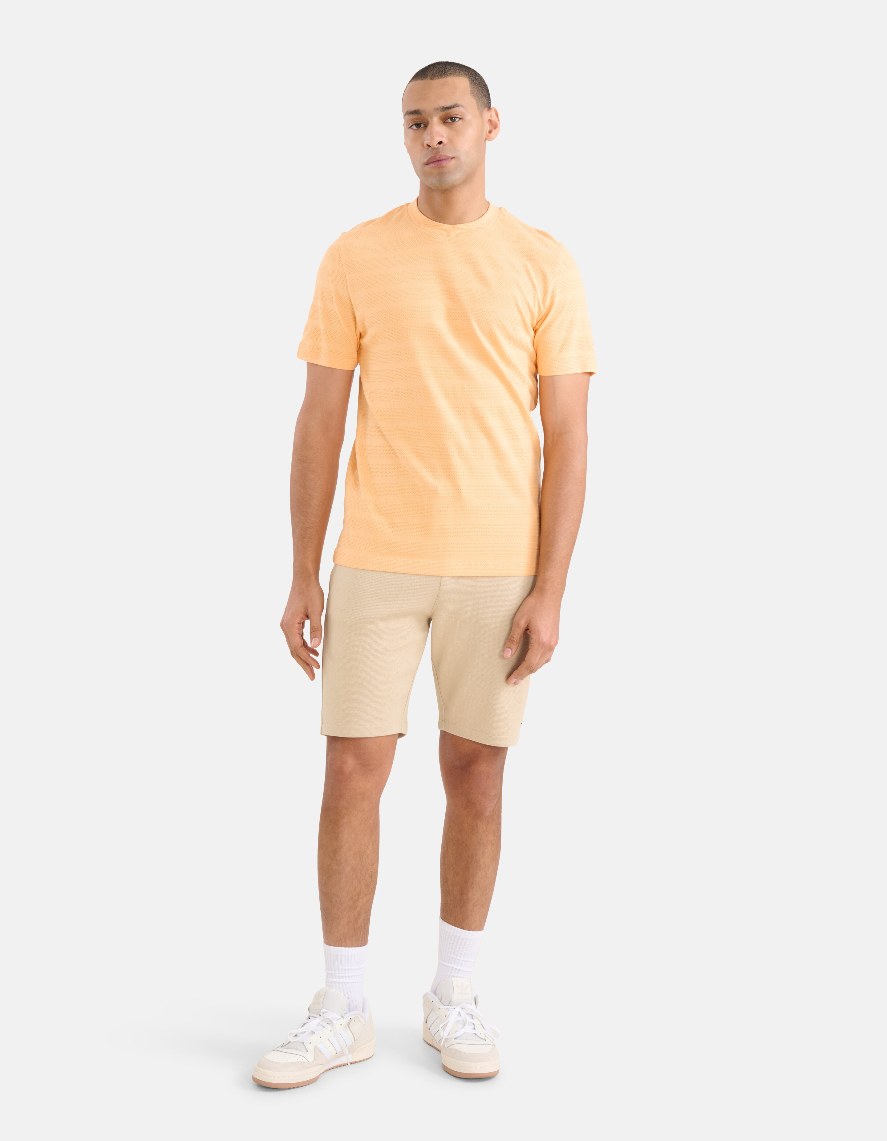 Honeycomb T-shirt Oranje SHOEBY MEN