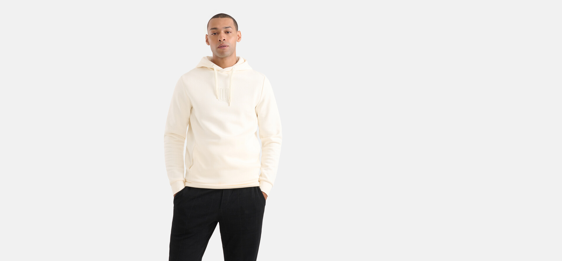 Hoodie mit Stickerei Off White SHOEBY MEN