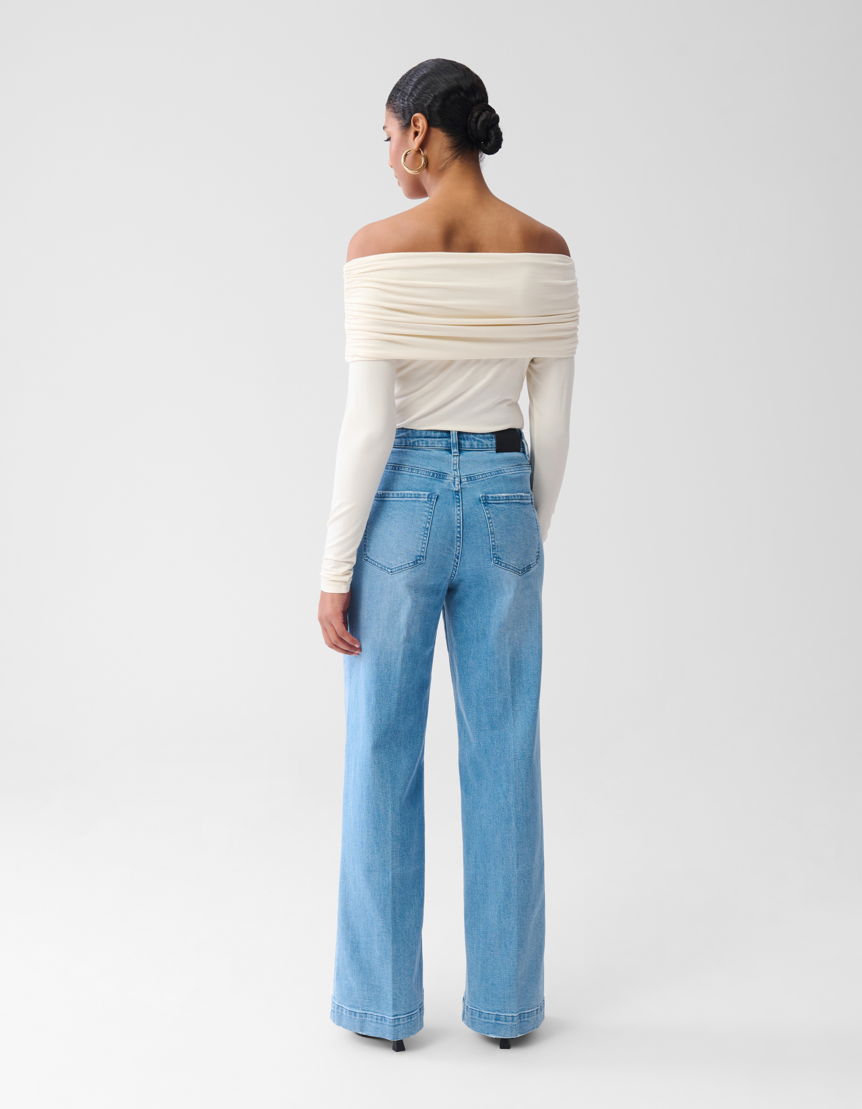 Weit geschnittene Jeans Mediumstone von Fred SHOEBY WOMEN