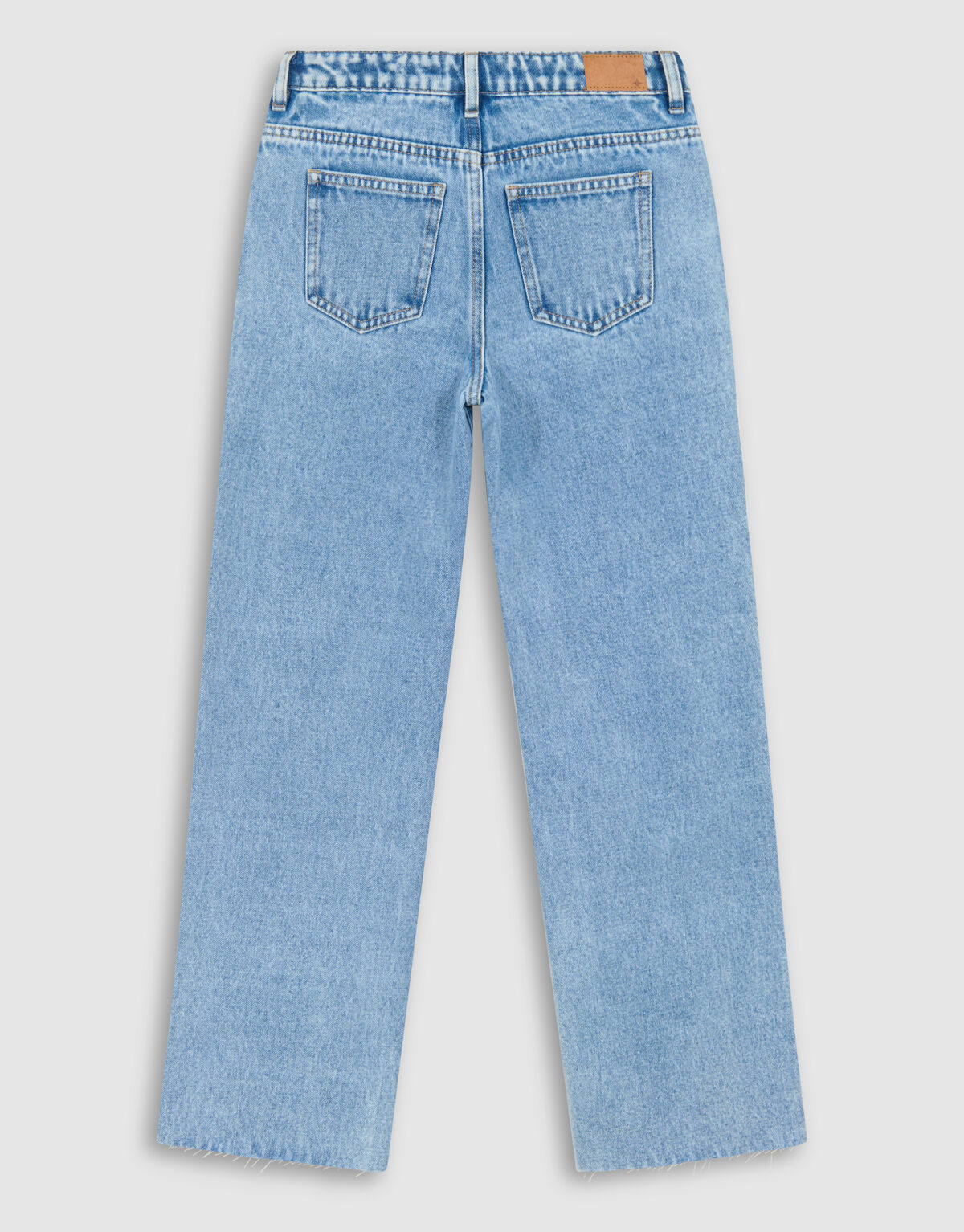 Strass Star/Heart Straight Fit Jeans Blau SHOEBY GIRLS