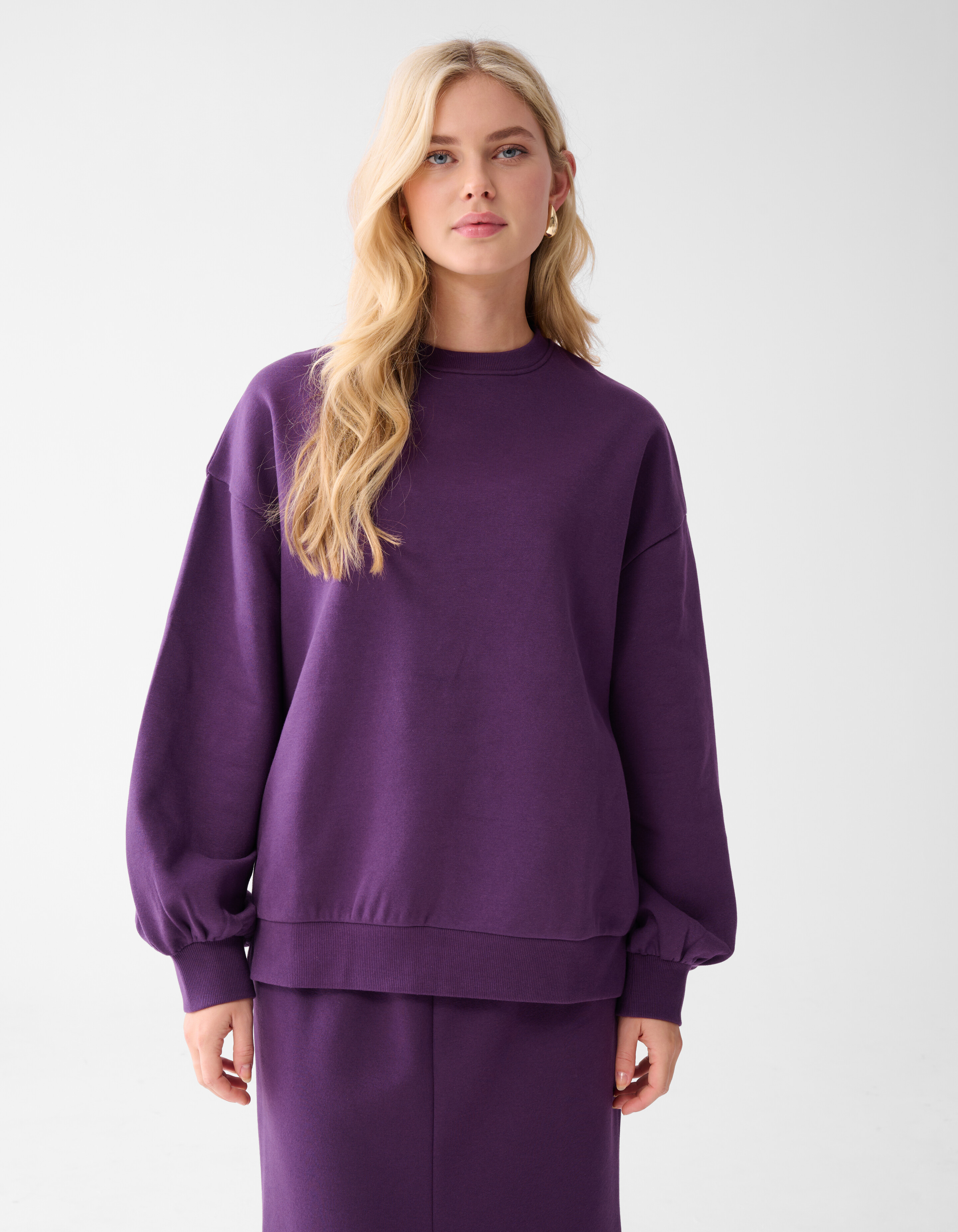 Set Pullover Dunkelviolett SHOEBY WOMEN